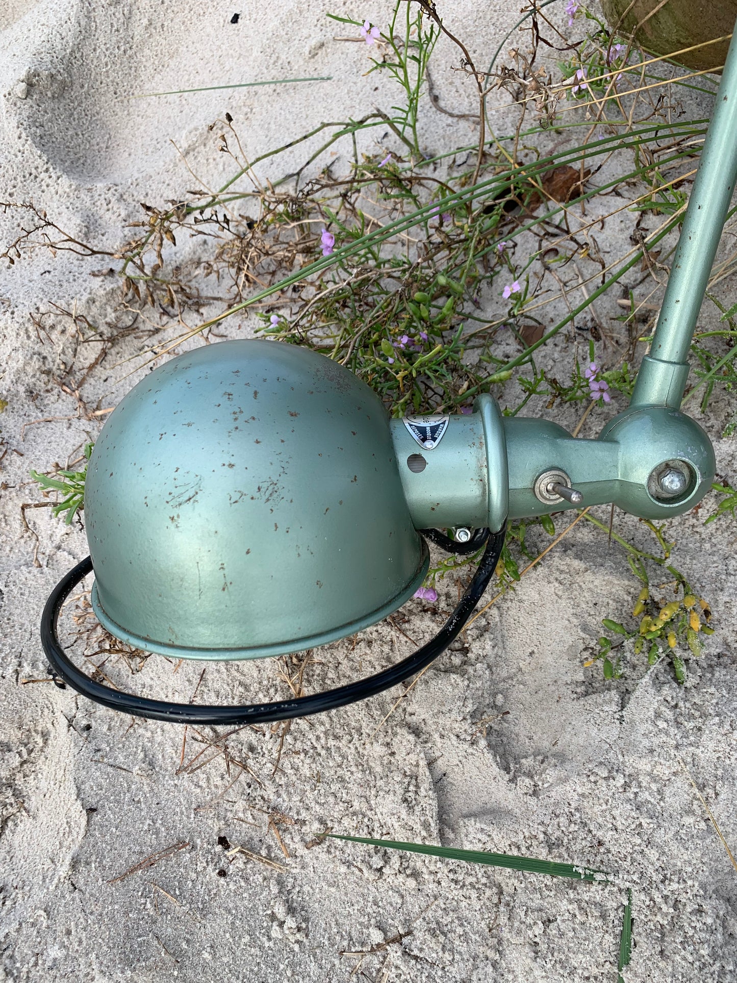 Jieldé væg/loftlampe med to arme - Grøn