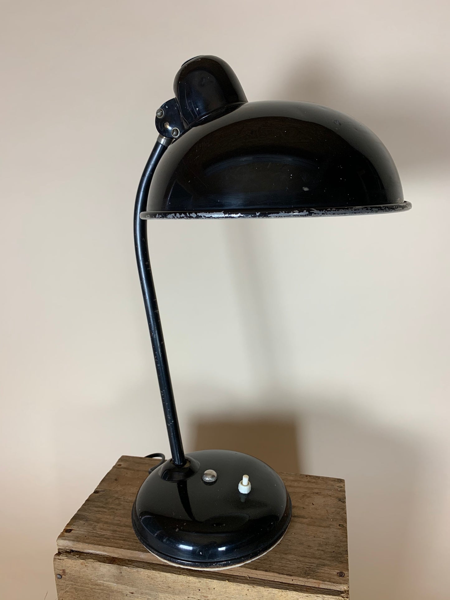 Helo bordlampe - sort