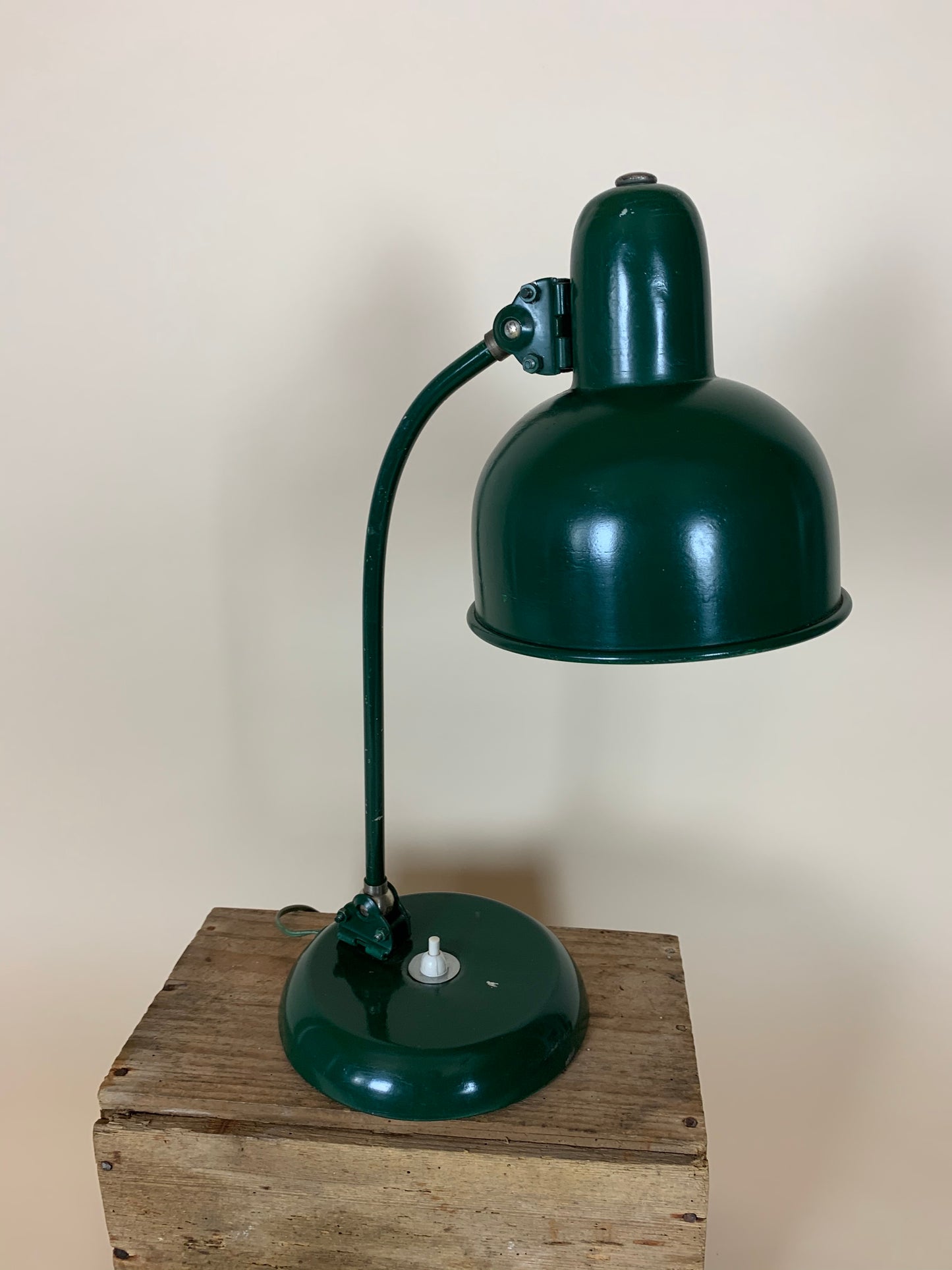 Grøn Bauhauslampe
