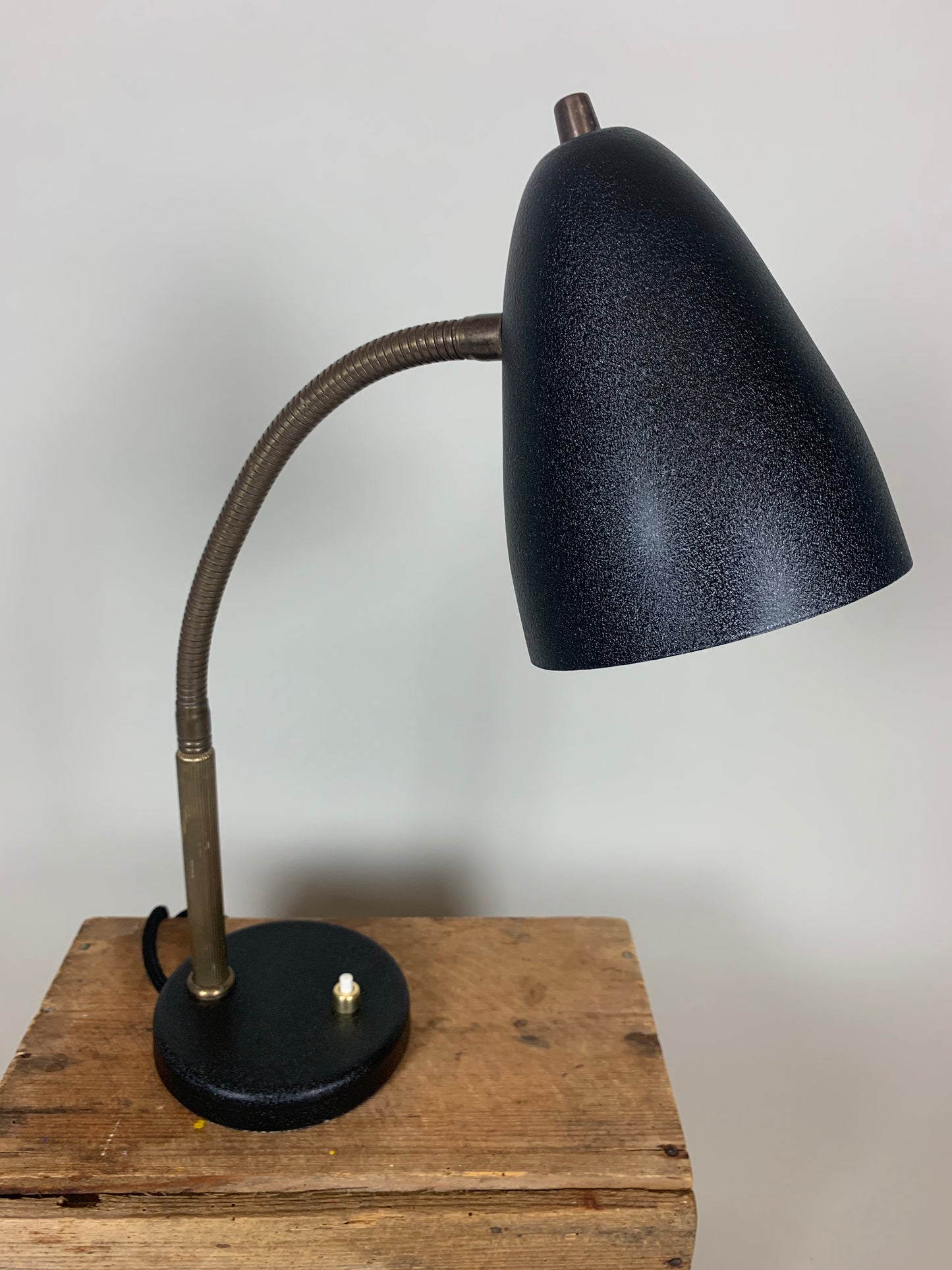 Vintagelampe med flexarm - Sort