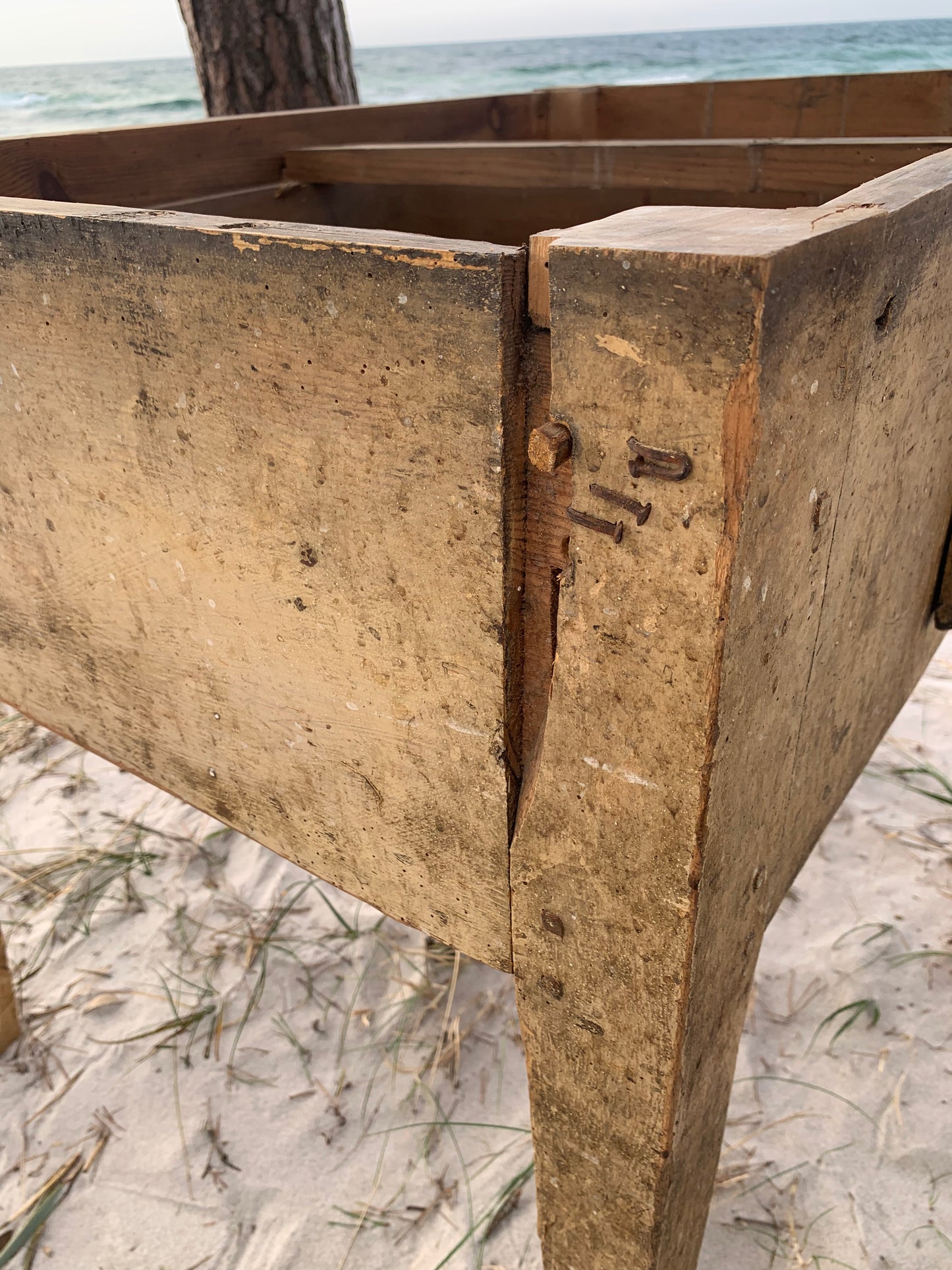 Bord fra bageri i Sverige