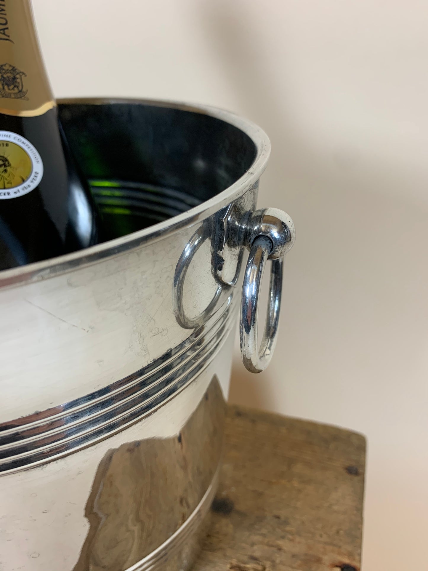 Champagnekøler - forsølvet