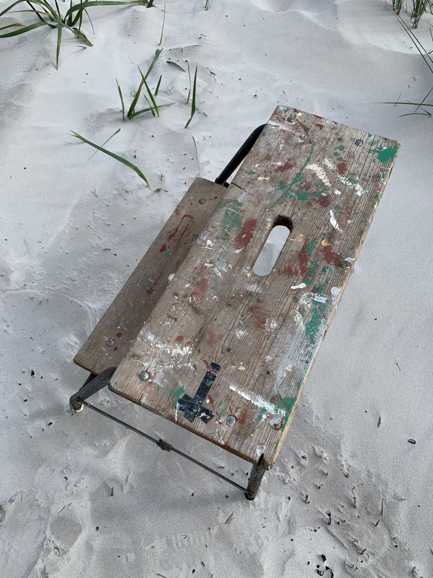 Rå trappestige med lækker patina