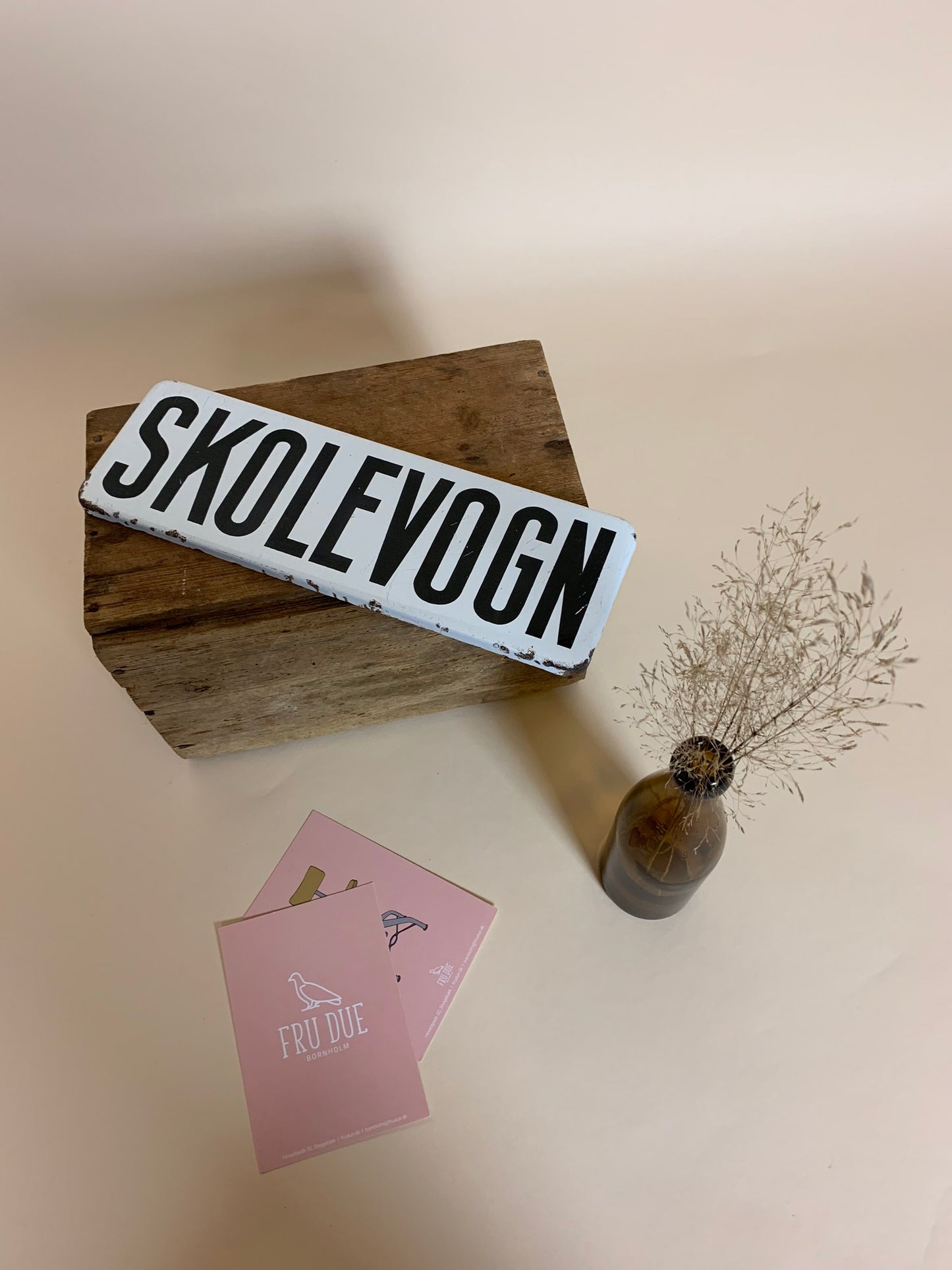 Skolevogn skilt