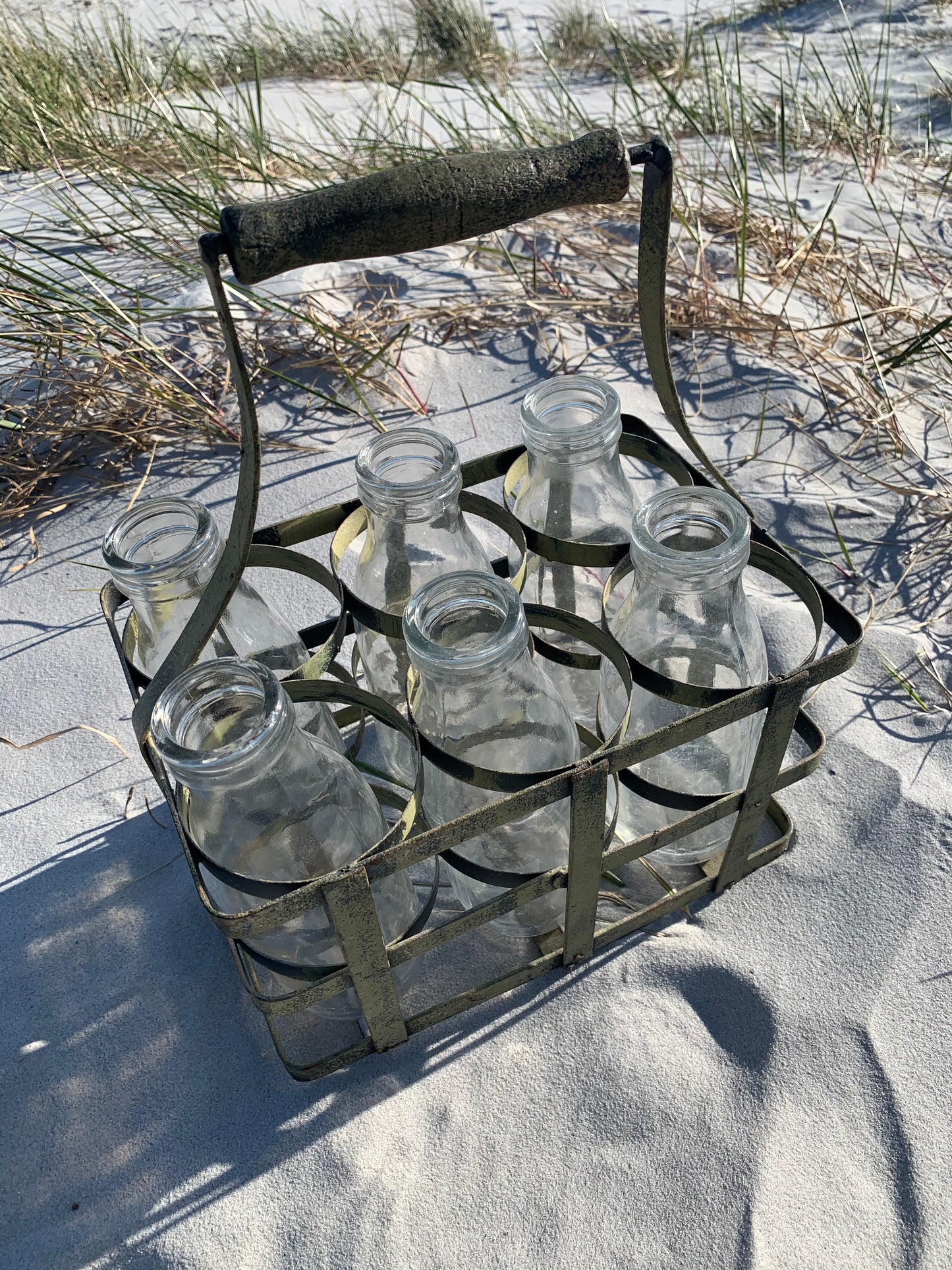 Skøn gammel flaskeholder fra Holland