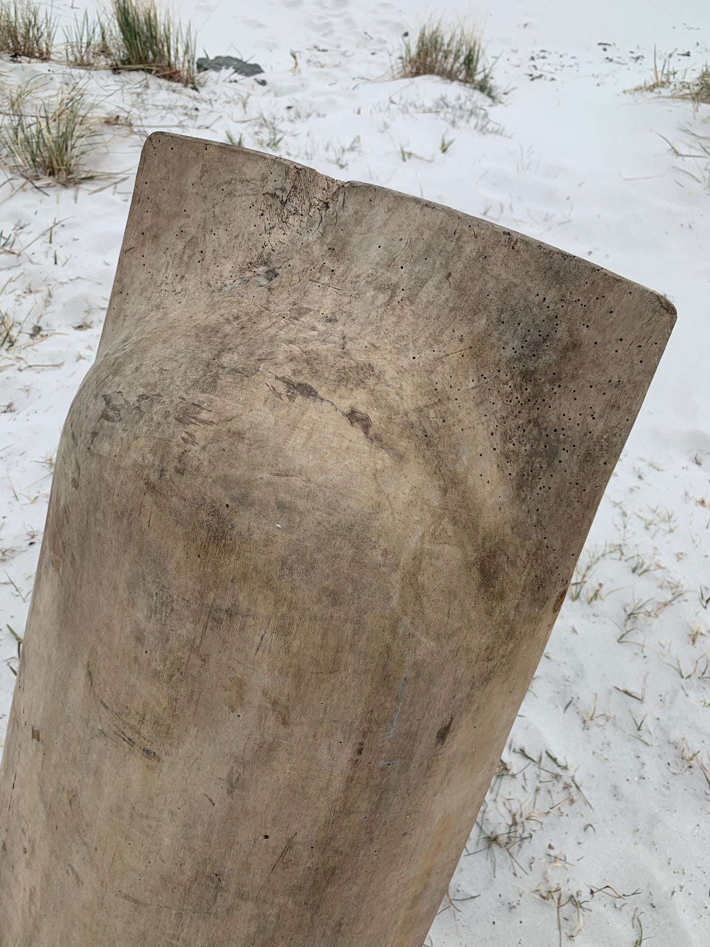 Stort skønt sulefad med patina