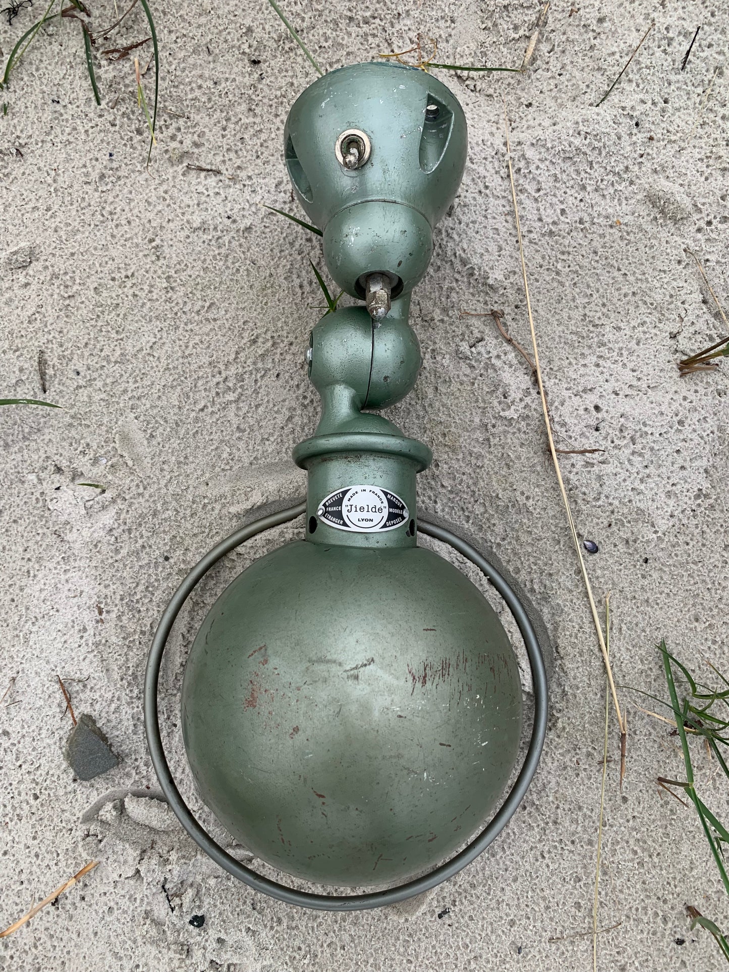 Jieldé væglampe - Grøn