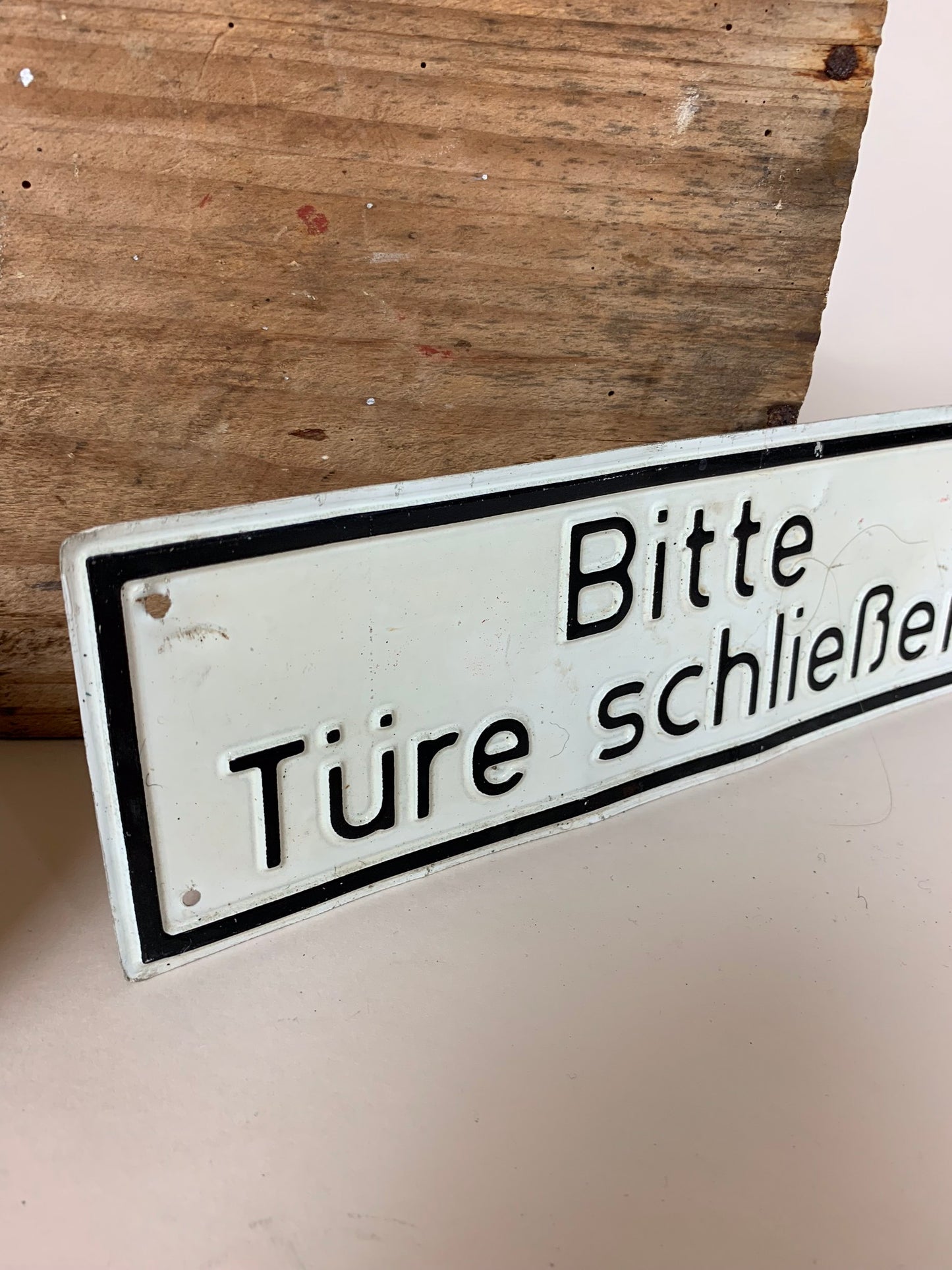 Lille tysk skilt