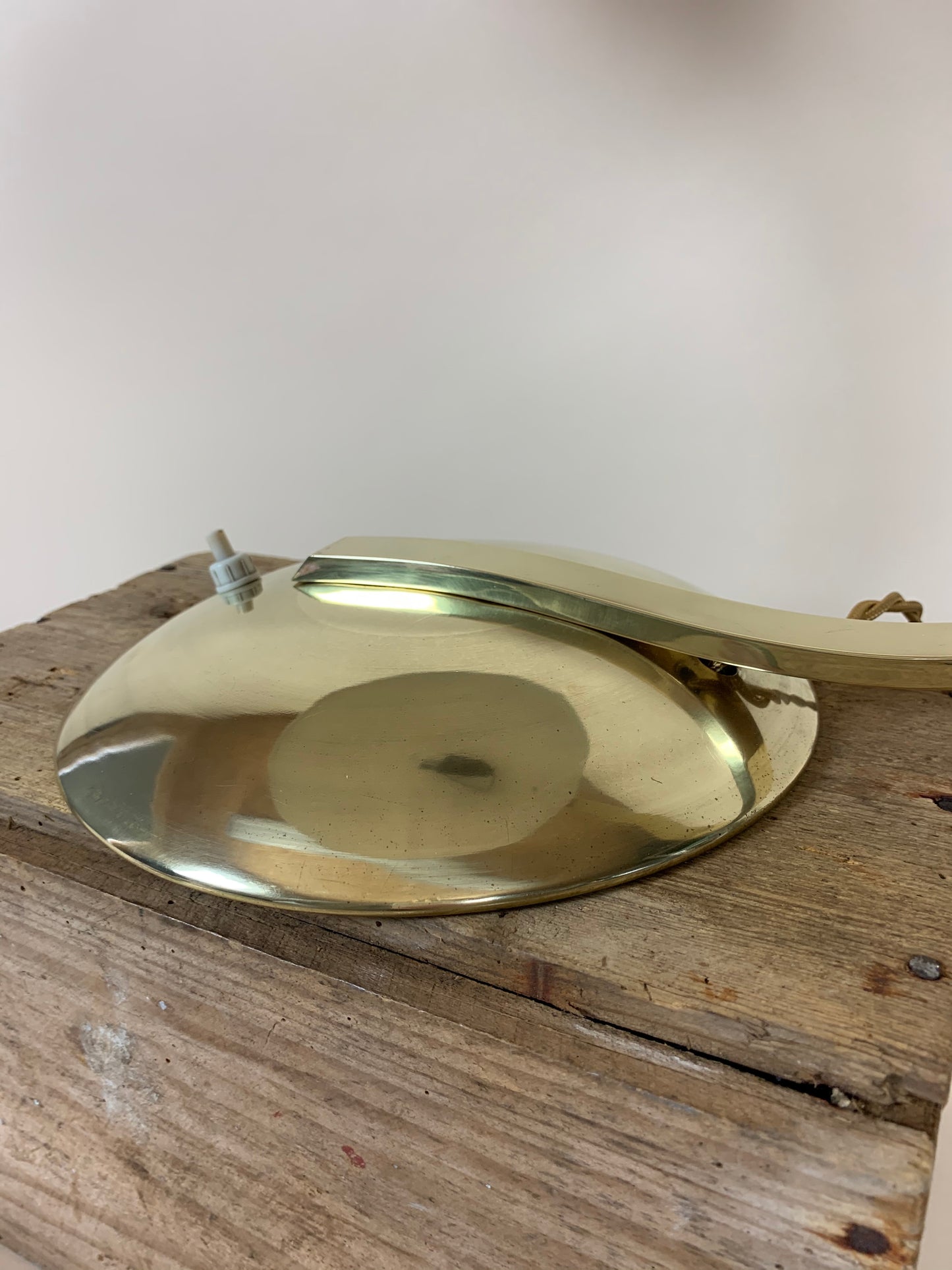 Hillebrand messinglampe