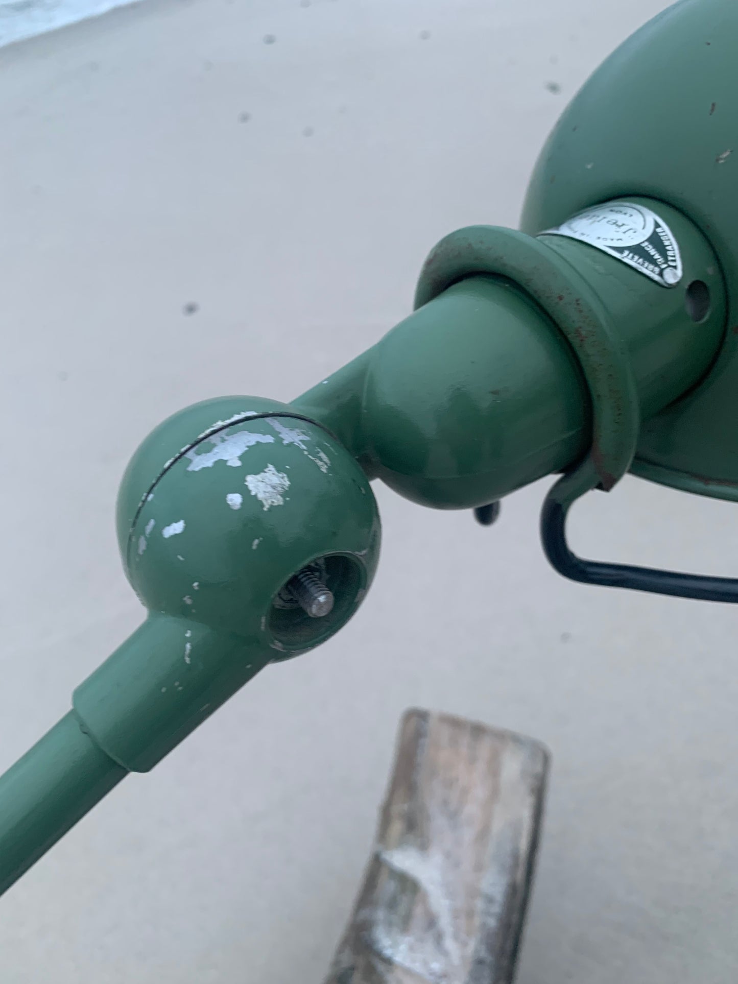 Jieldé bord/væg lampe med to arme - Grøn