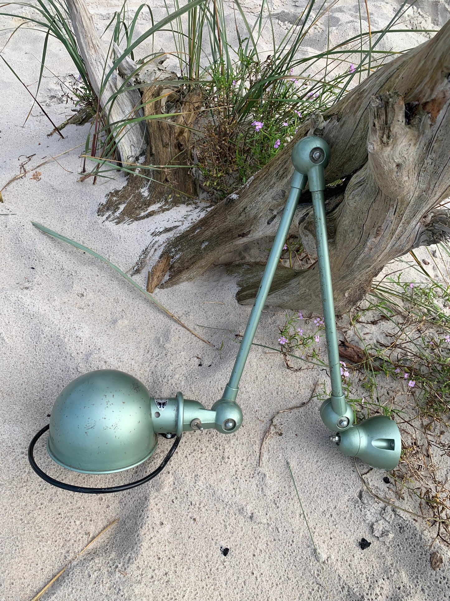 Jieldé væg/loftlampe med to arme - Grøn