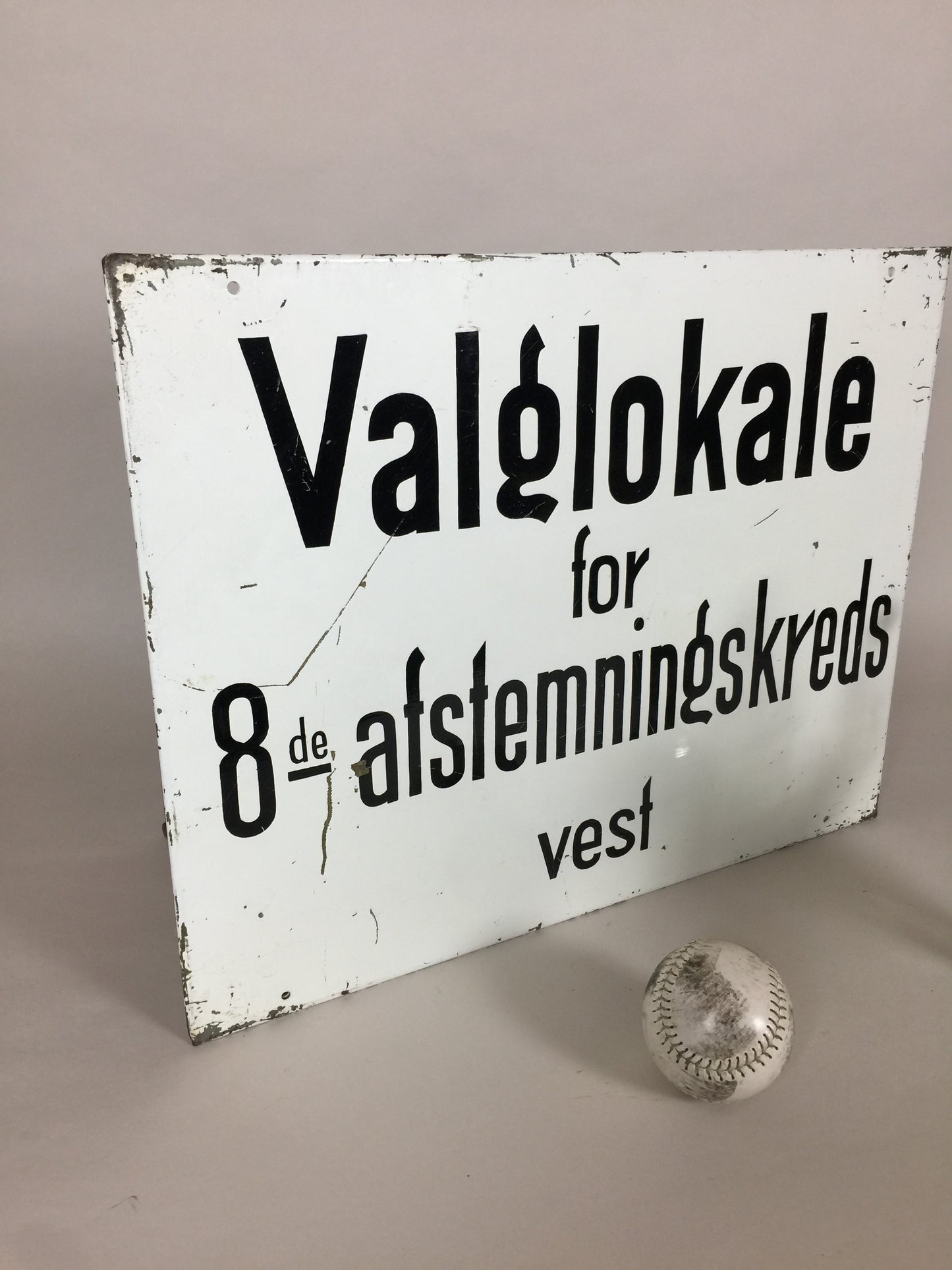 Valgskilt 8 Vest