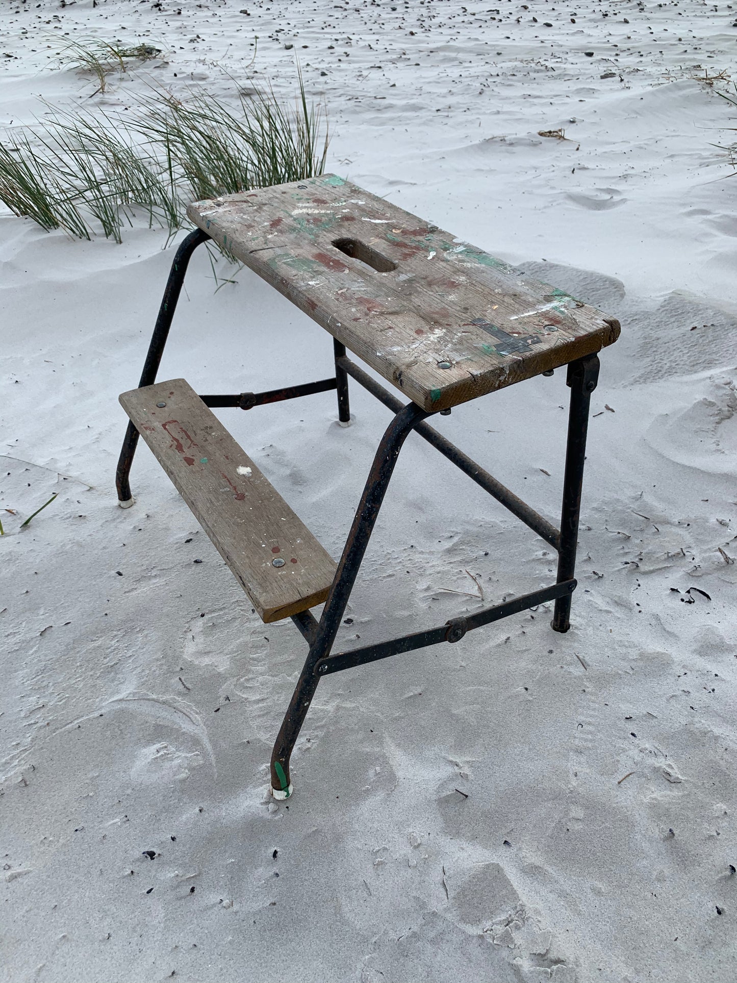 Rå trappestige med lækker patina