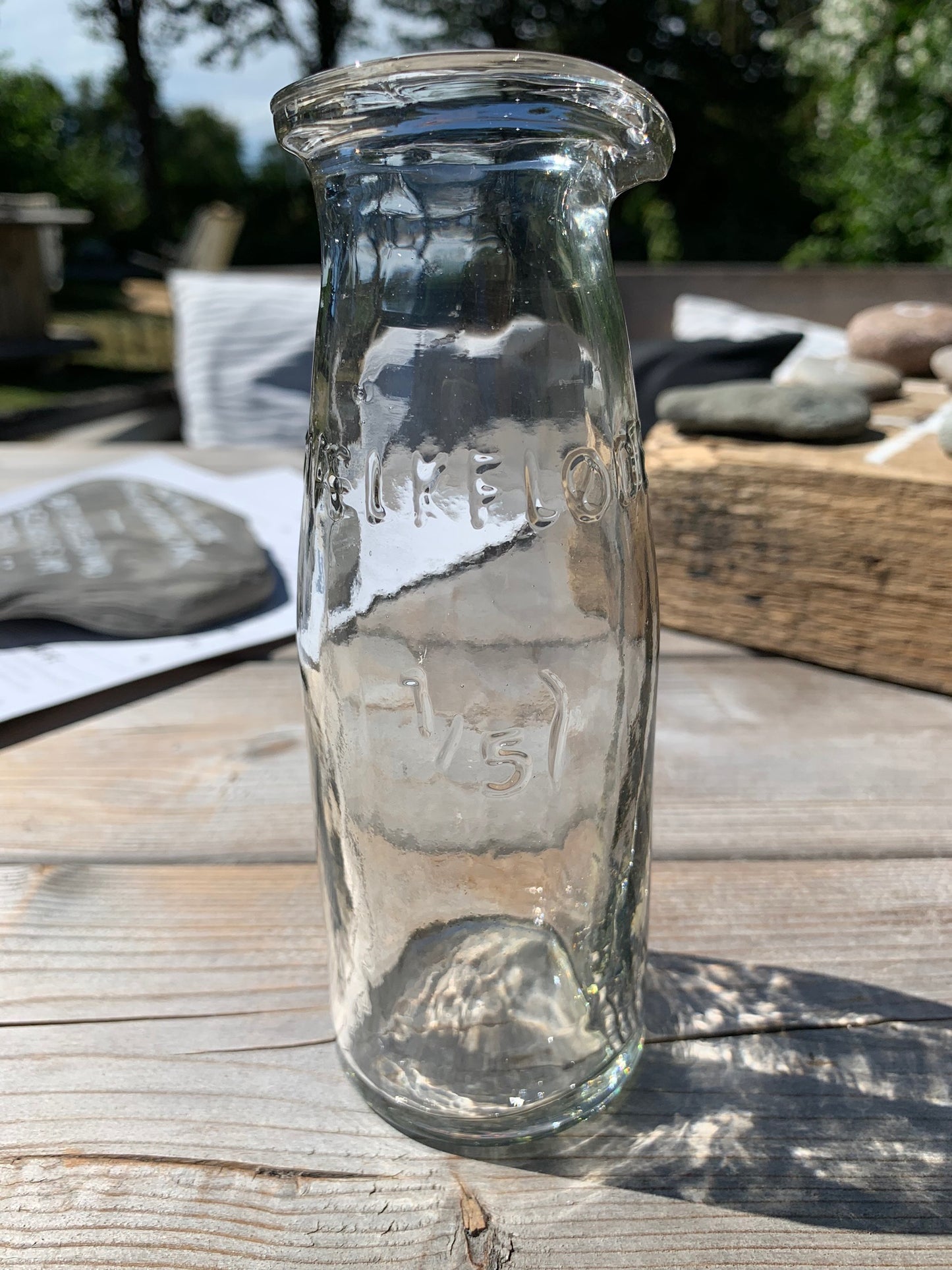 Mælke - fløde flaske 1/5 liter