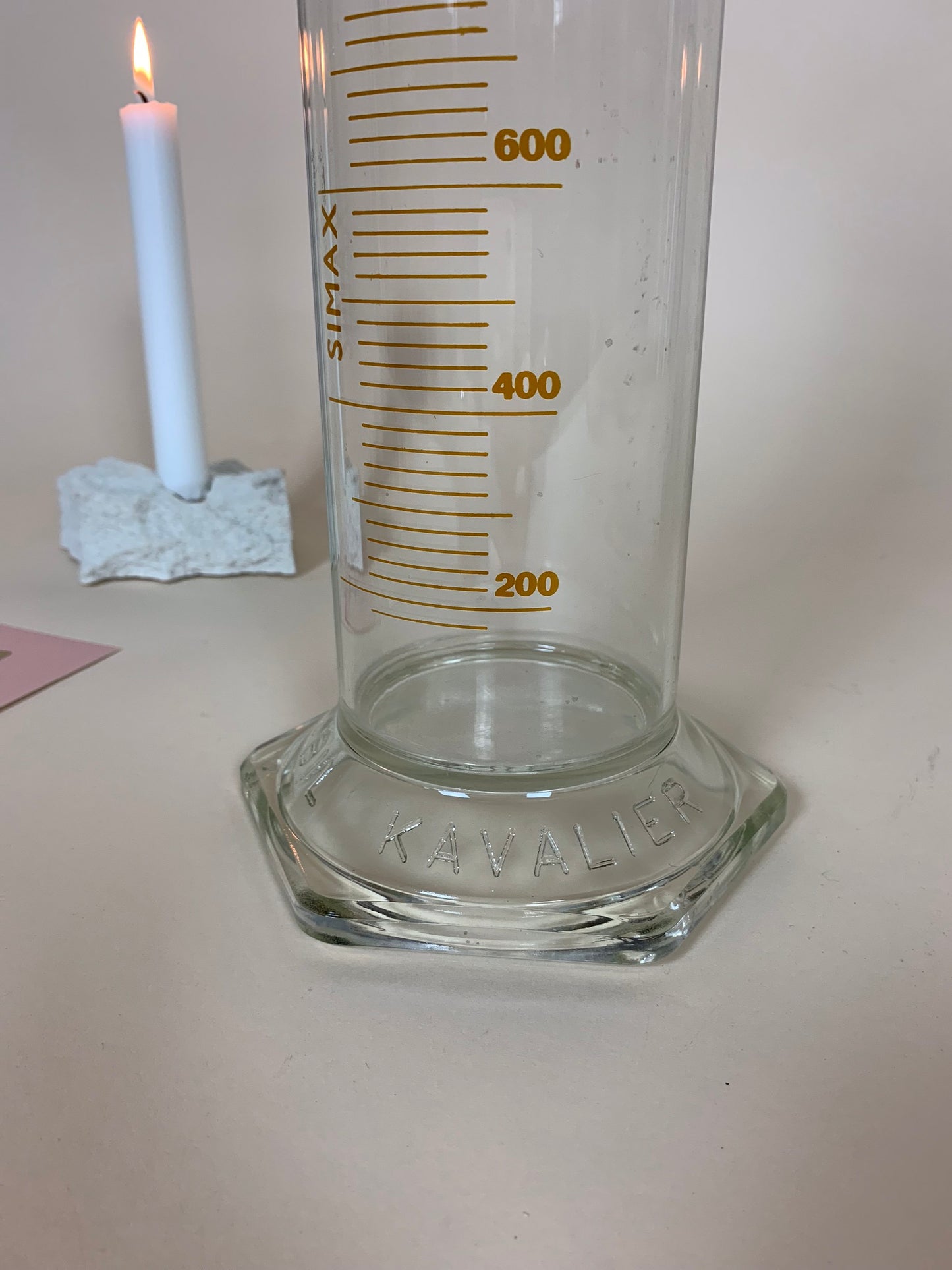 Måleglas fra laboratorie
