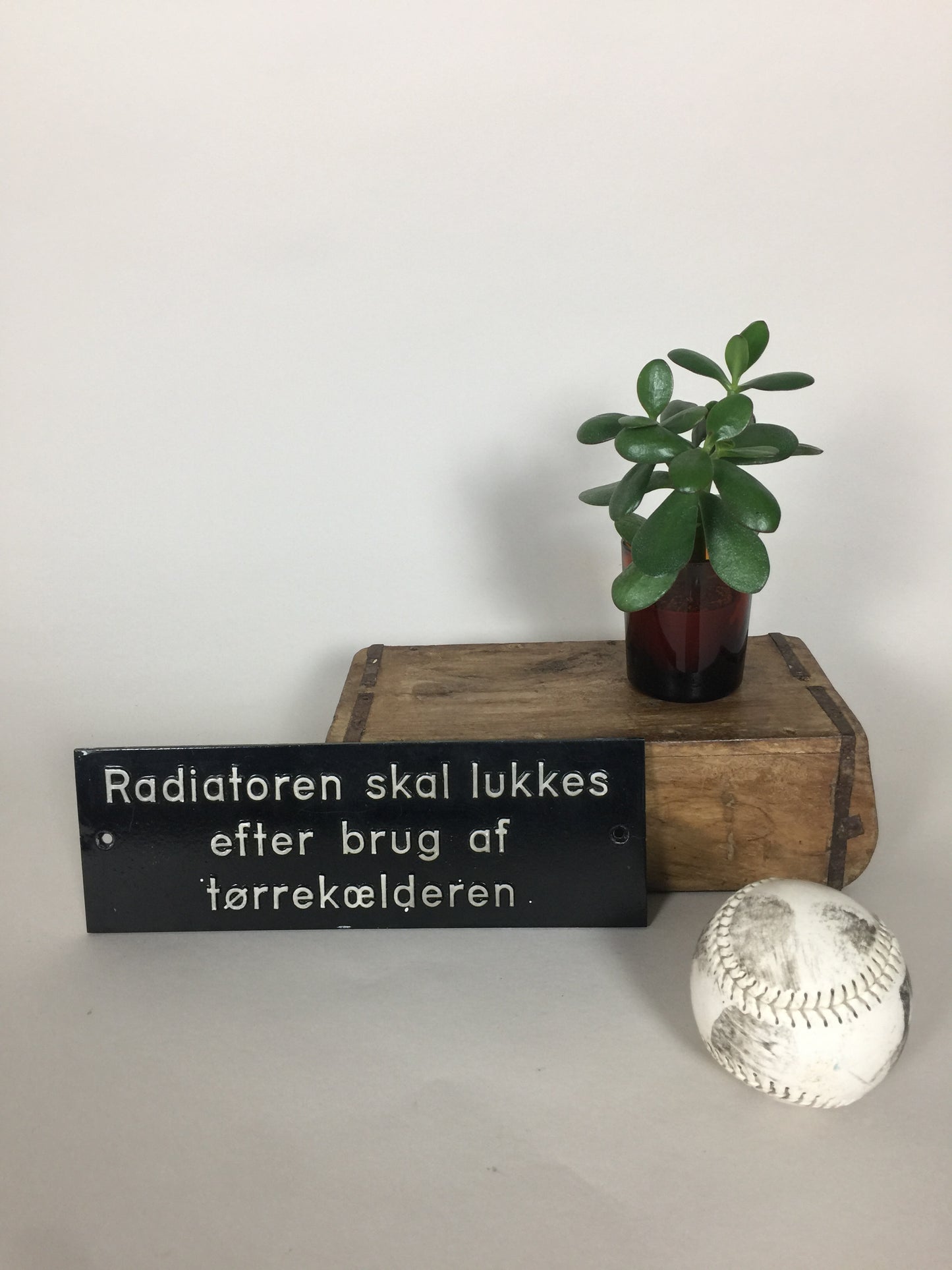 Sjovt gammelt skilt