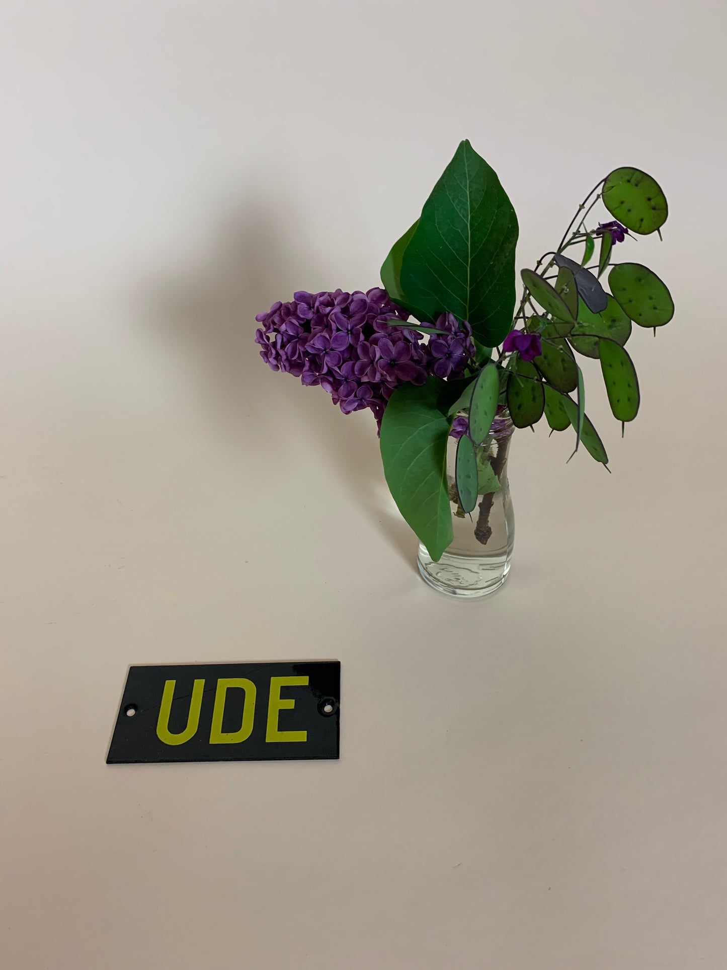 Emaljeskilt - UDE