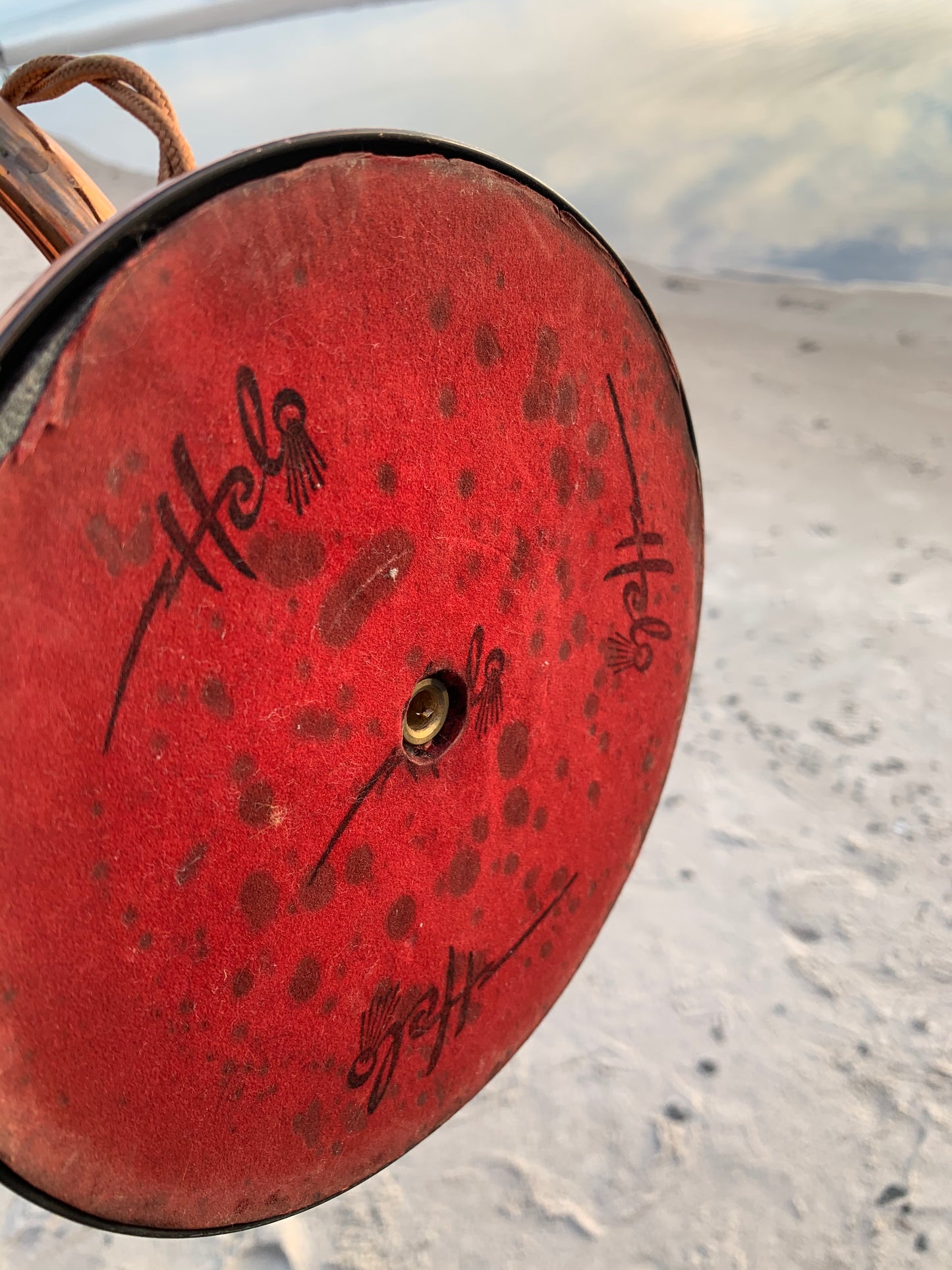 Rå Helo lampe - Kobber