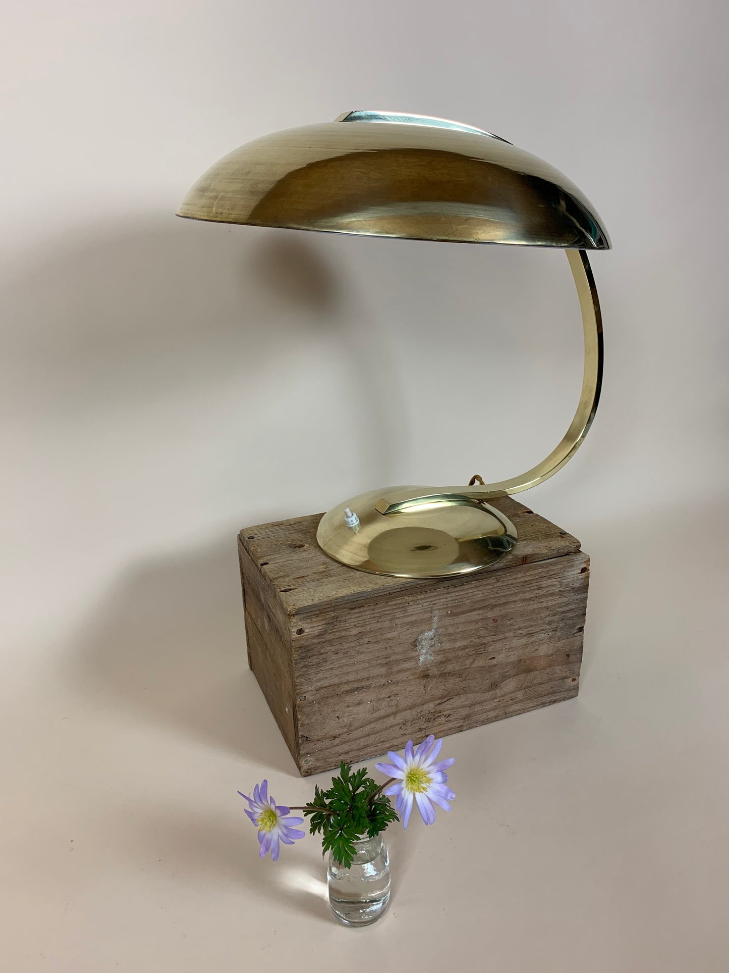 Hillebrand messinglampe