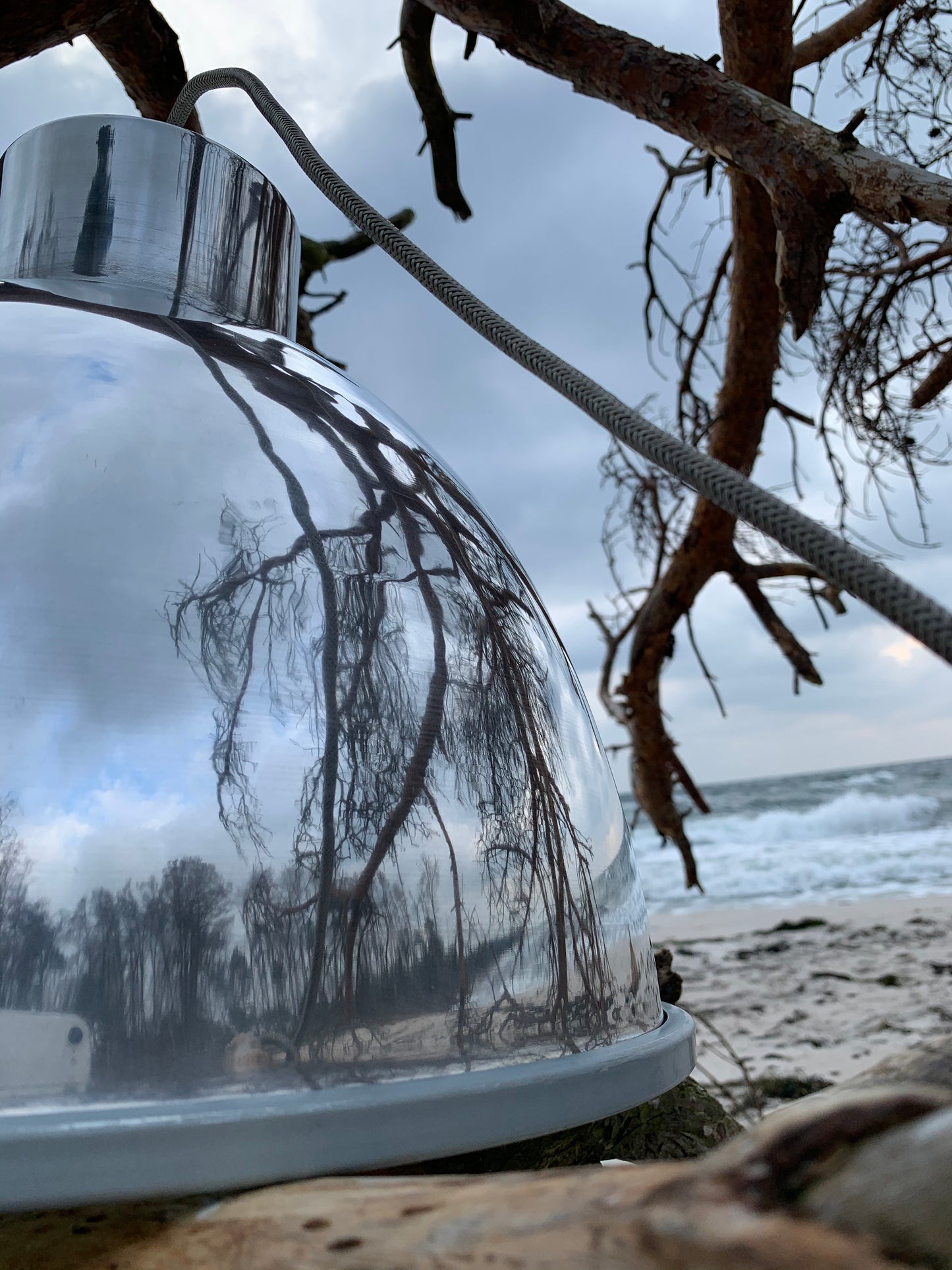 BTC Giant - Stål med frosted glas