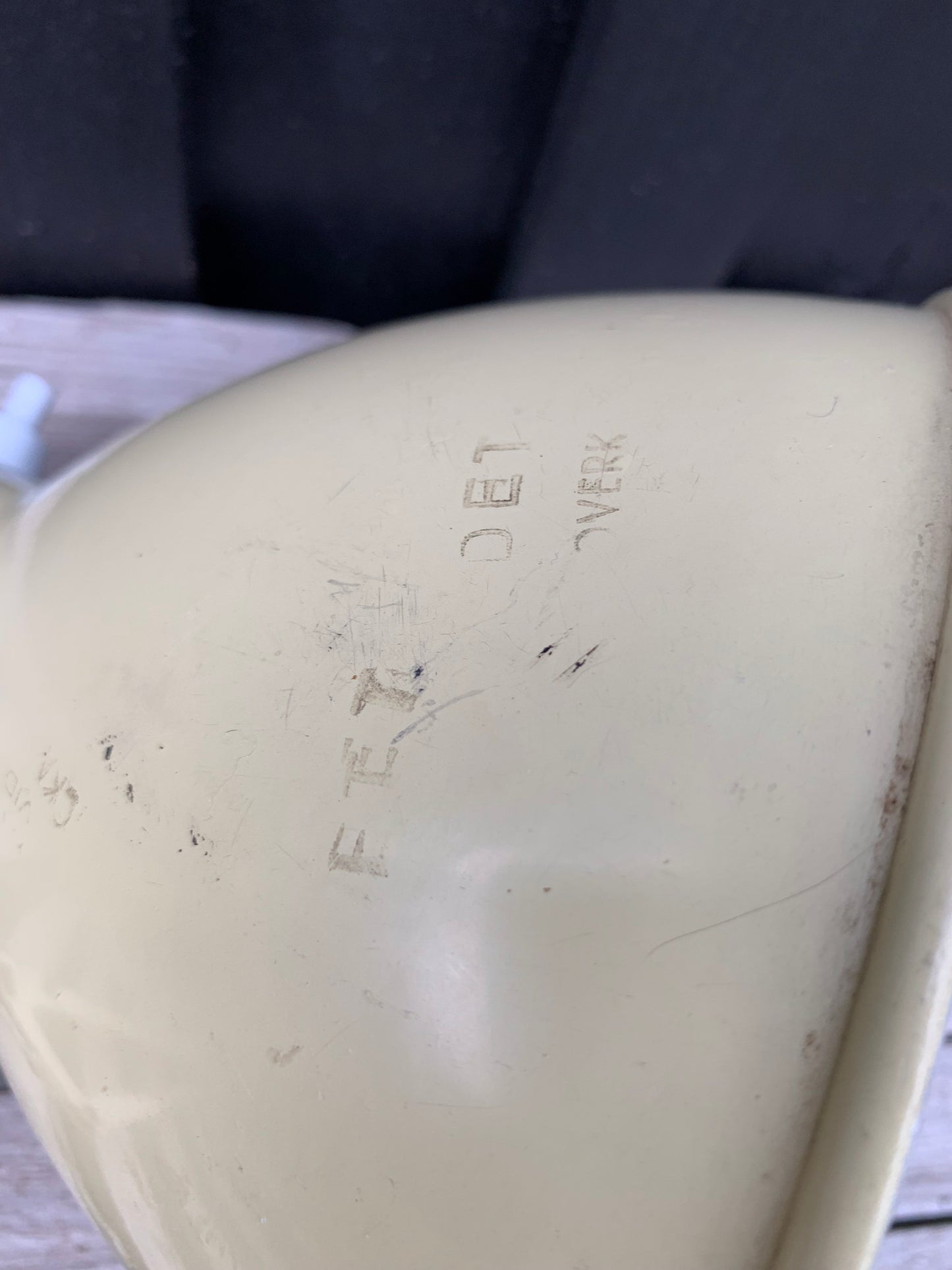 Smuk gammel Luxo lampe med sjove detaljer