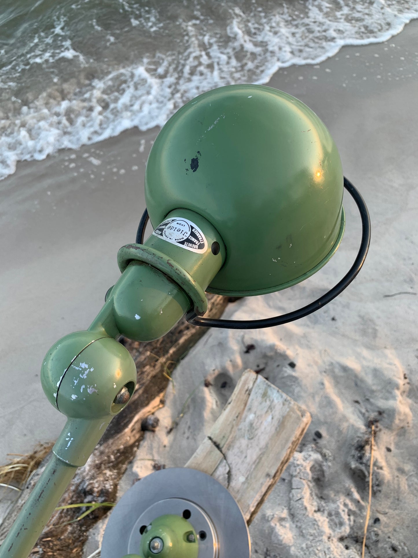 Jieldé bord/væg lampe med to arme - Grøn