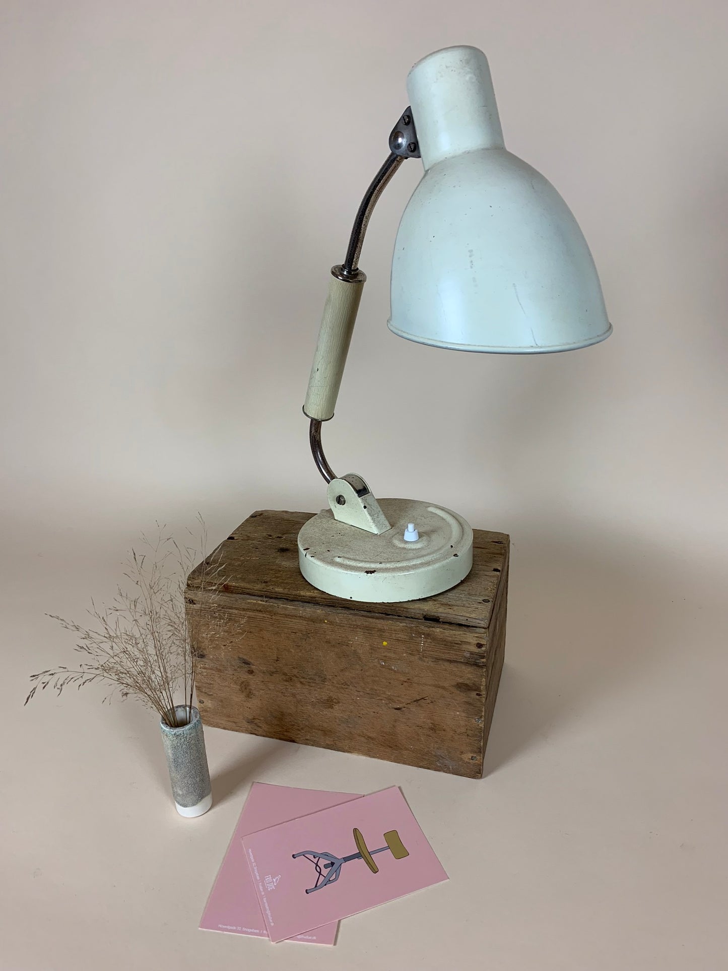 Vintage lampe af Christian Dell for Koranda