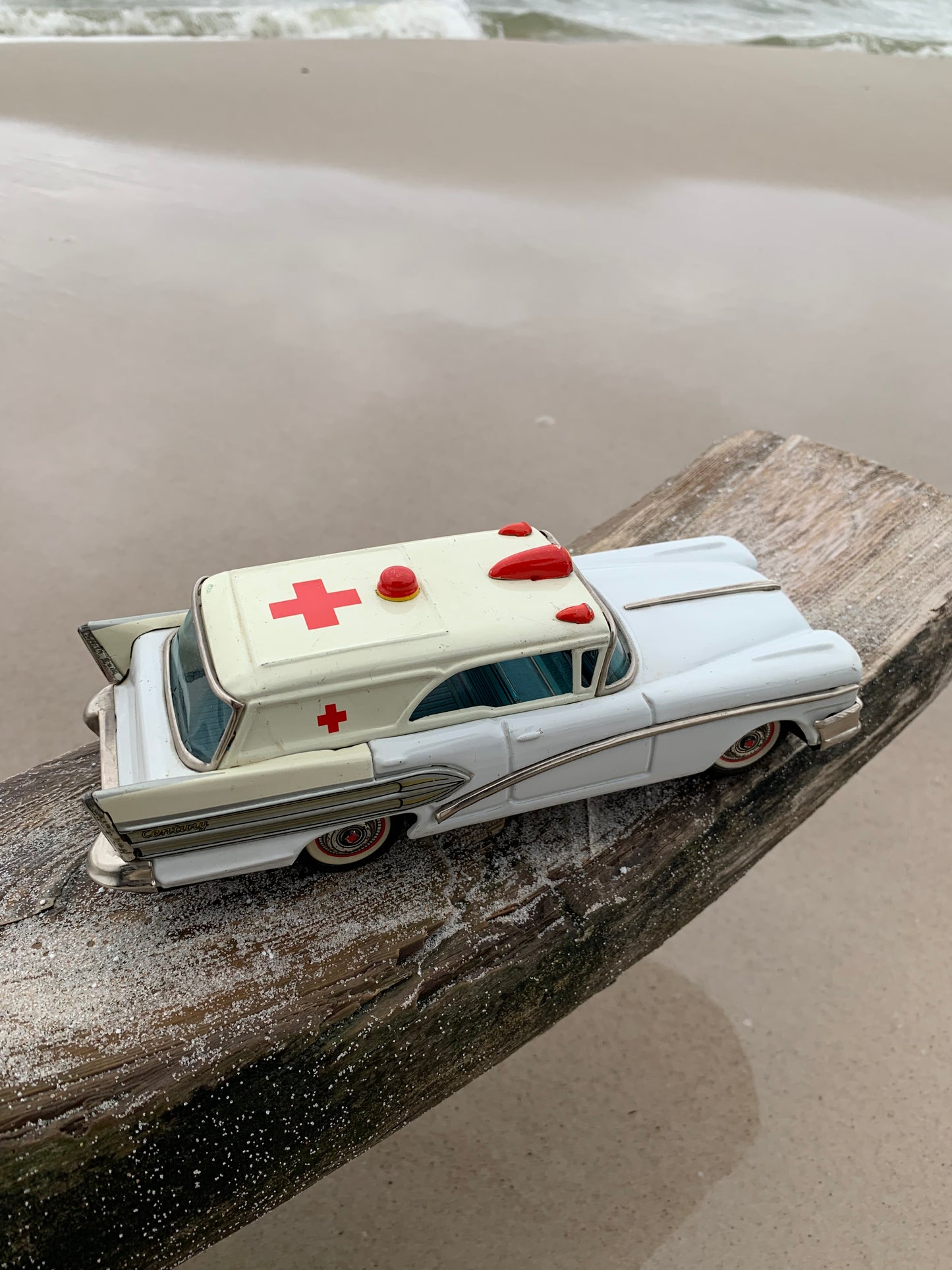 Ambulance i blik