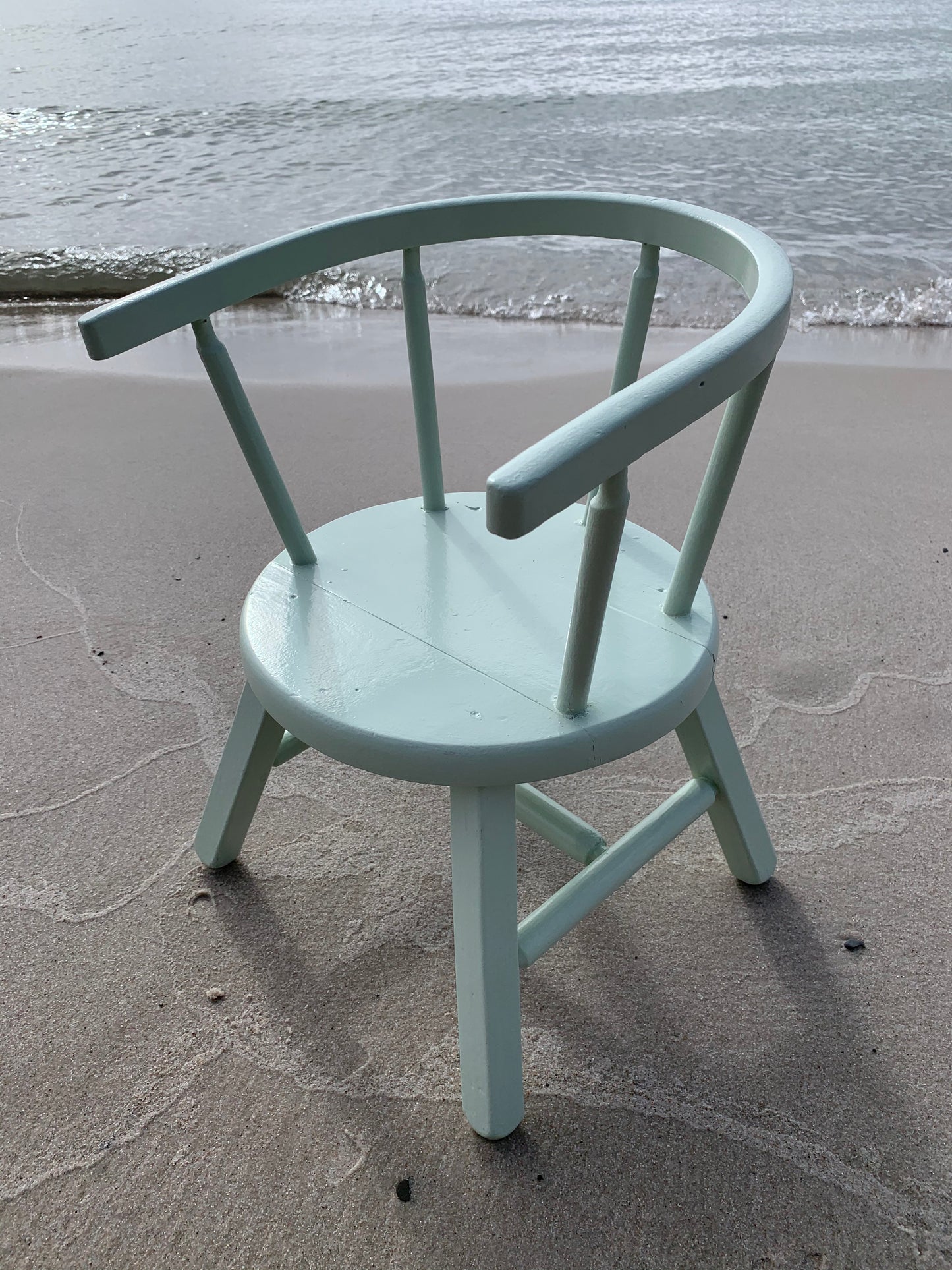 Børnestol med tremmer