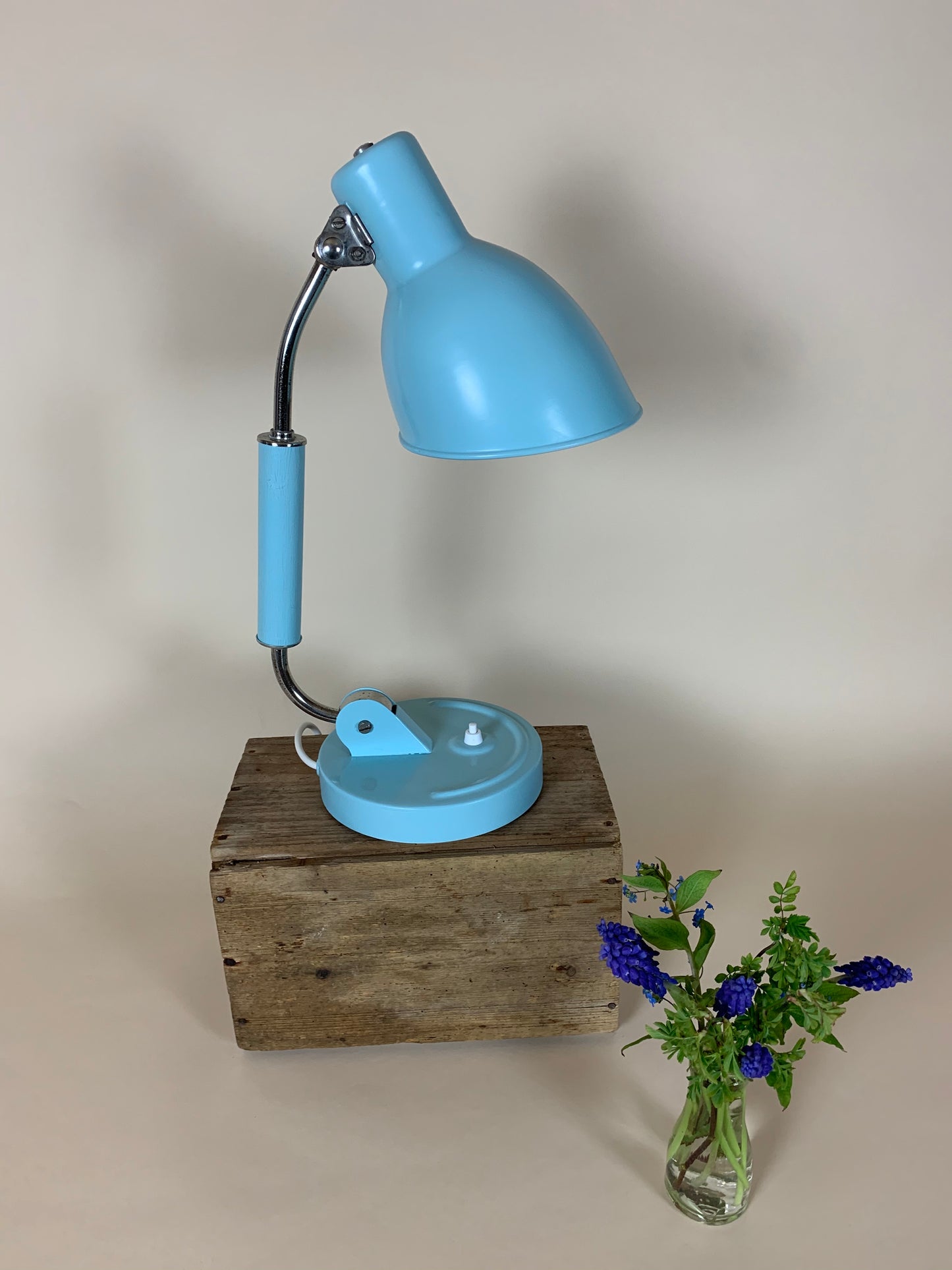 Vintagelampe designet af Christian Dell for Koranda