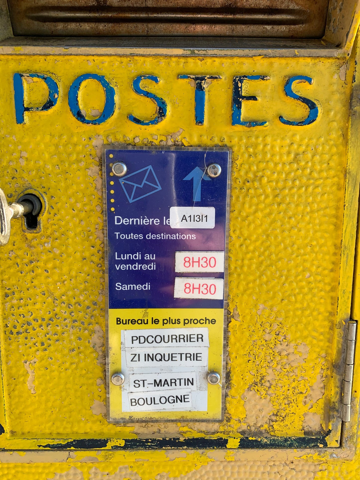 Fransk postkasse