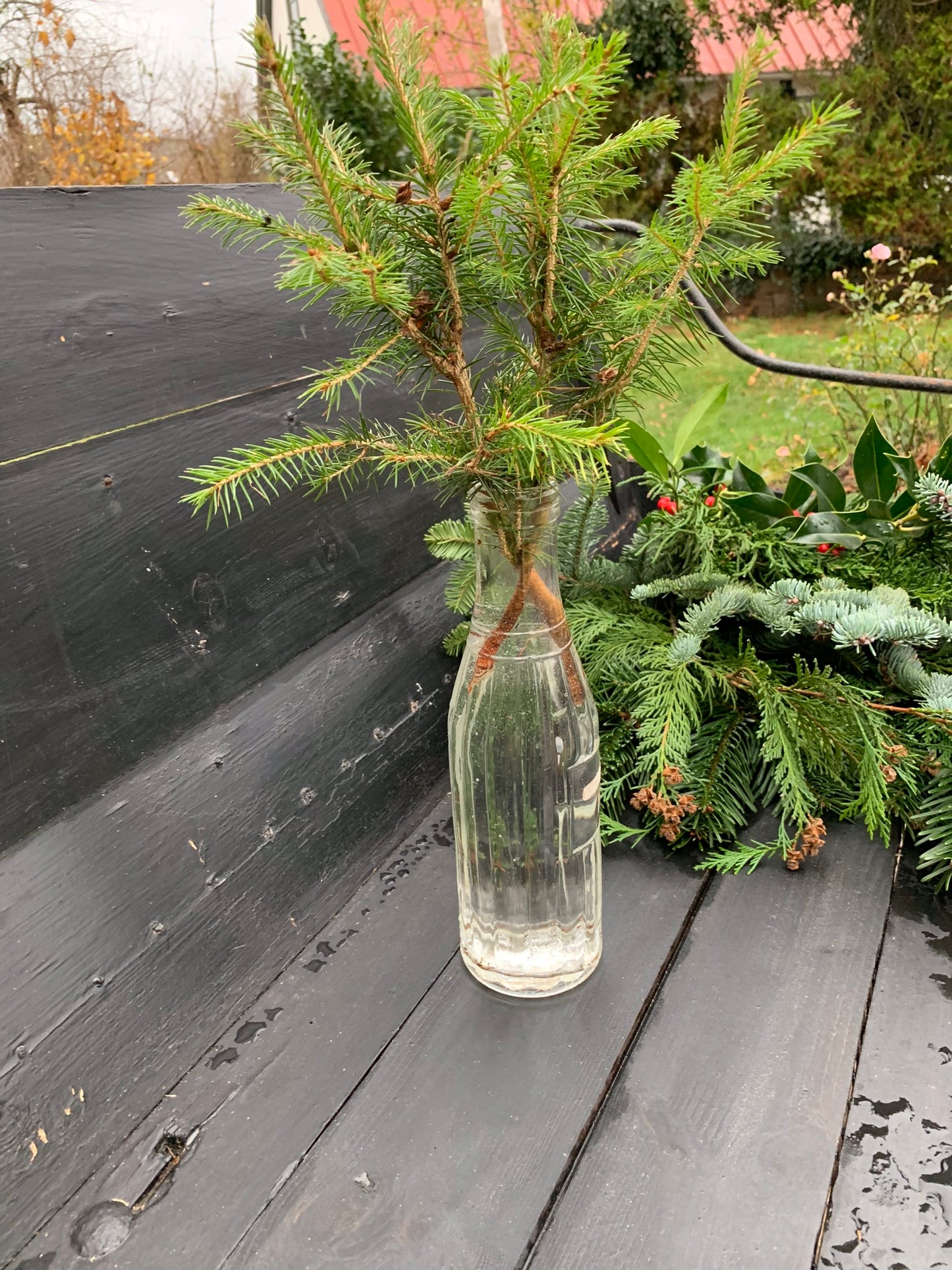 Sjov mælkeflaske med mønster 1/2 L