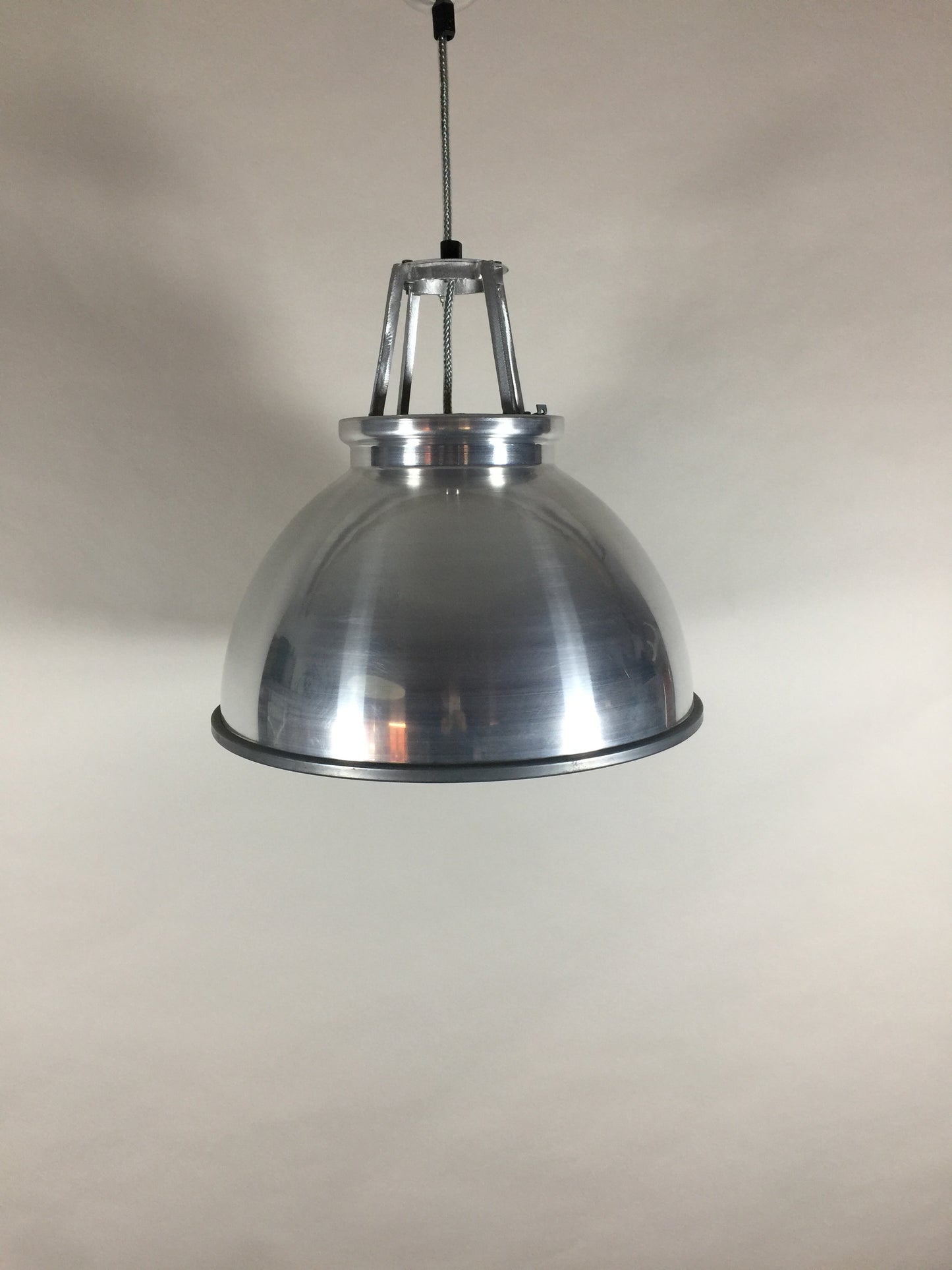 Original BTC lampe - Titan med trådglas