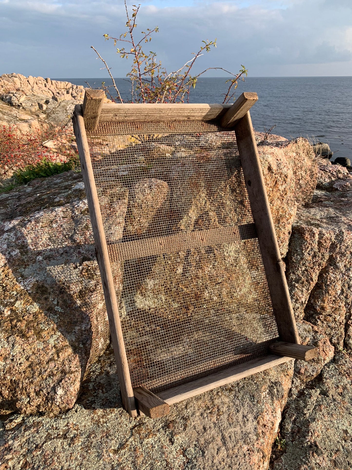 Løgkasse med skøn patina