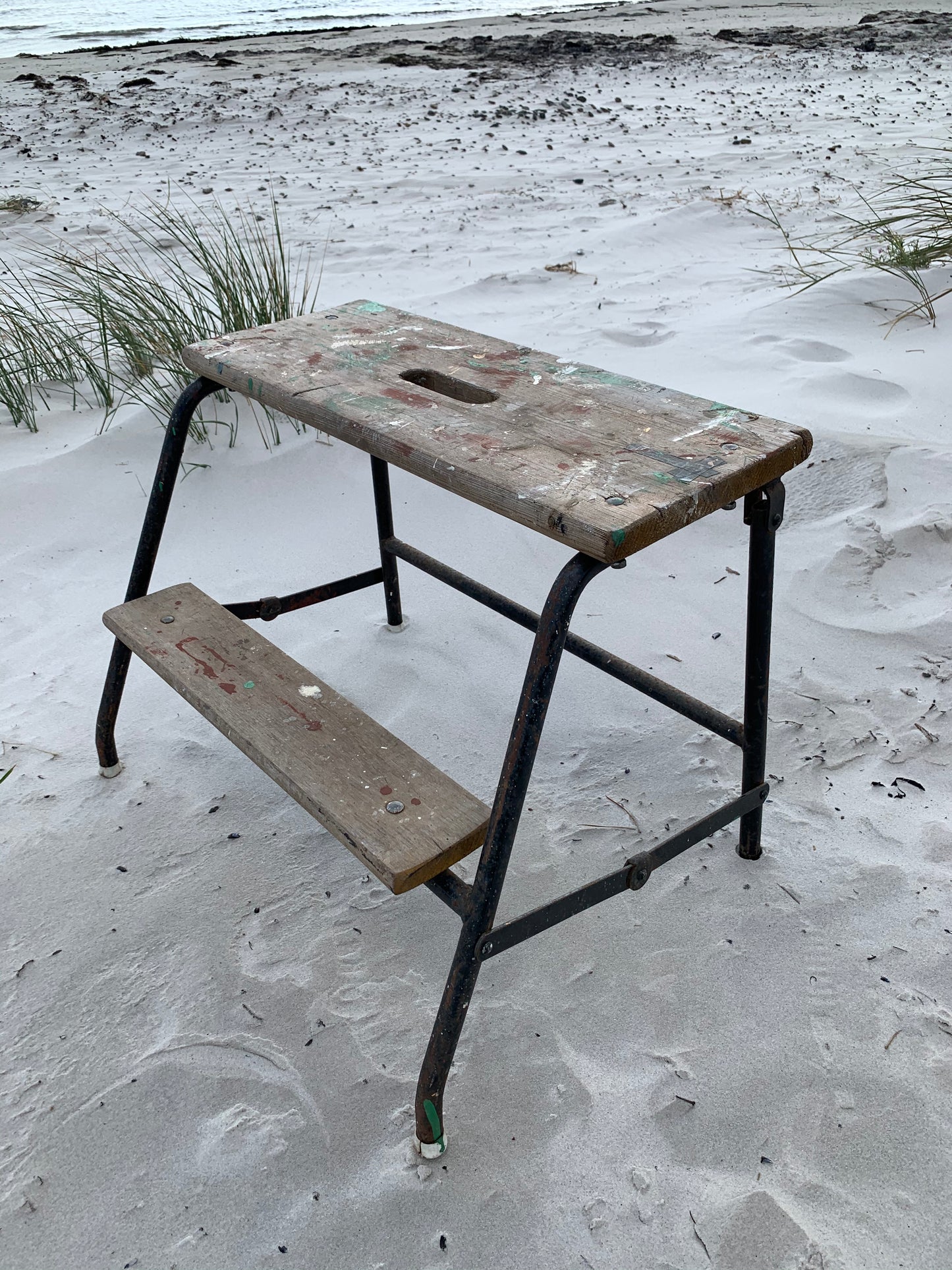 Rå trappestige med lækker patina