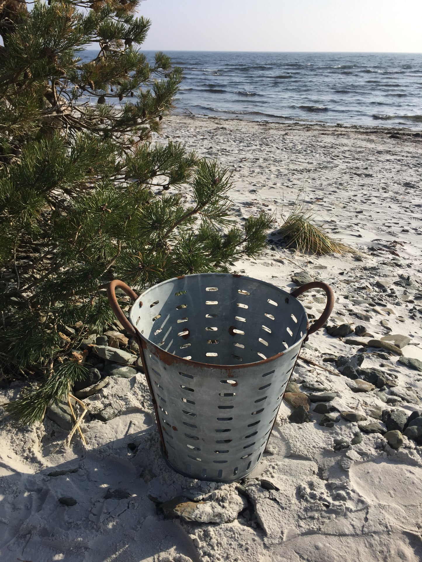Olivenspand med lækker patina (Prisen er pr. stk. for den mellemste spand)