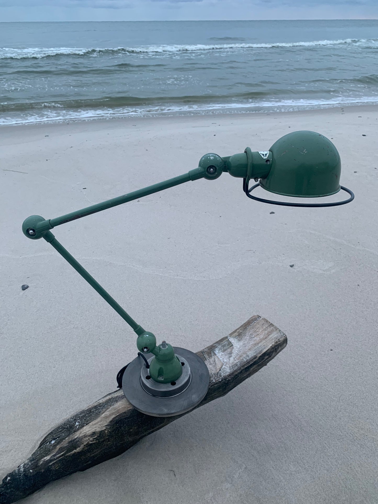 Jieldé bord/væg lampe med to arme - Grøn