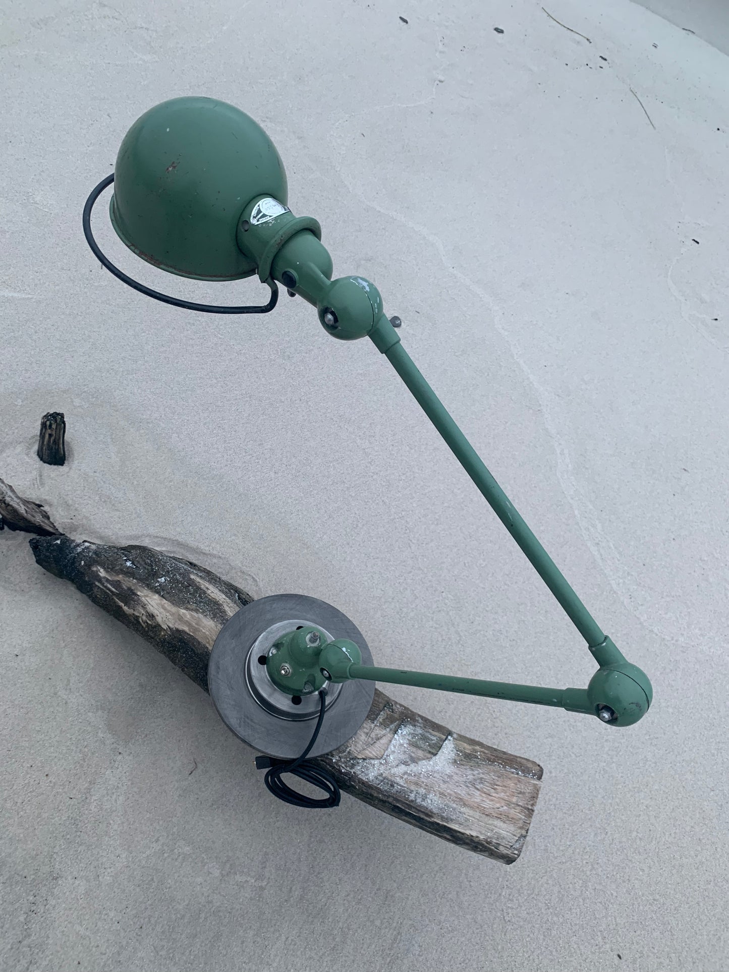 Jieldé bord/væg lampe med to arme - Grøn