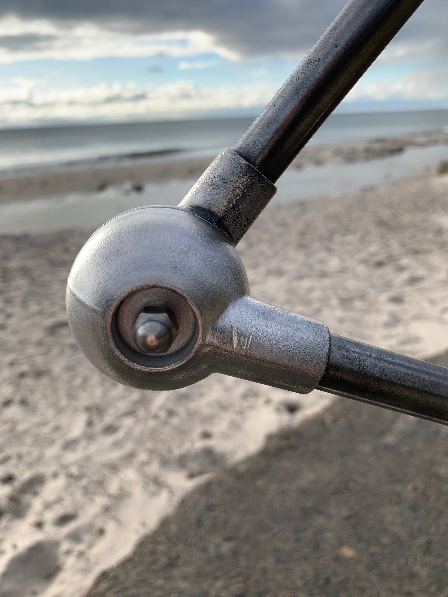 Jieldé gulvlampe med 6 arme