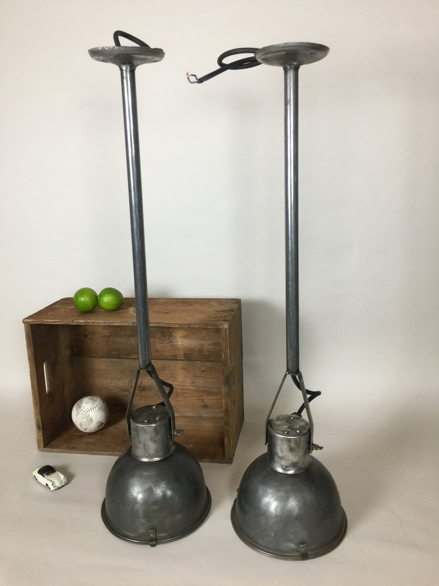 Skøn lampe med lækker patina (prisen er pr. stk.)