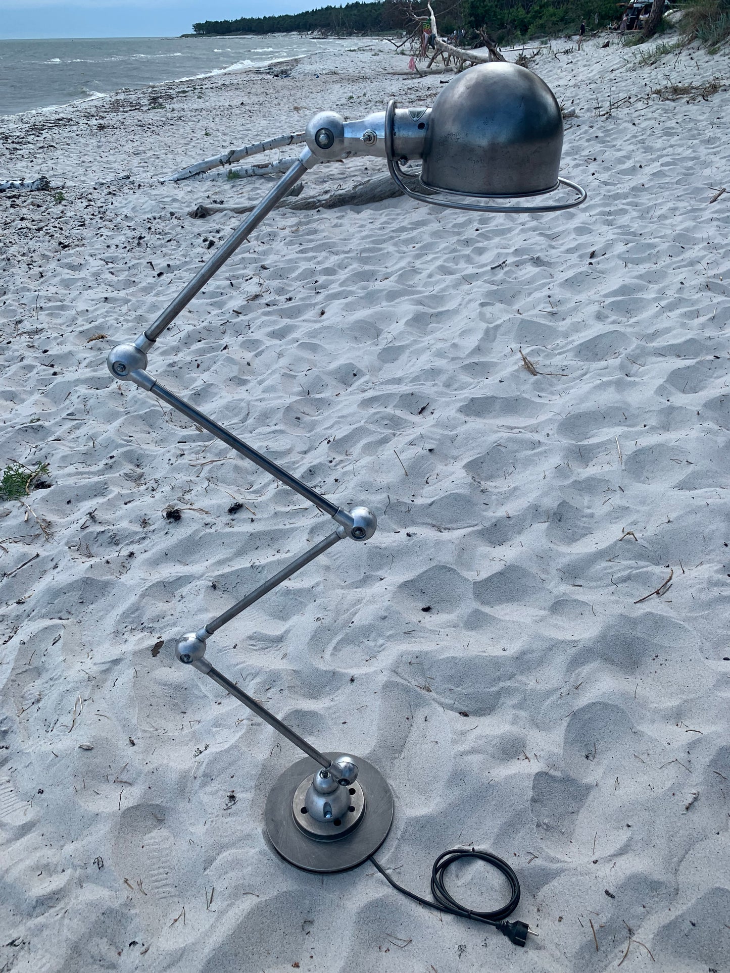 Jieldé gulvlampe med 4 arme