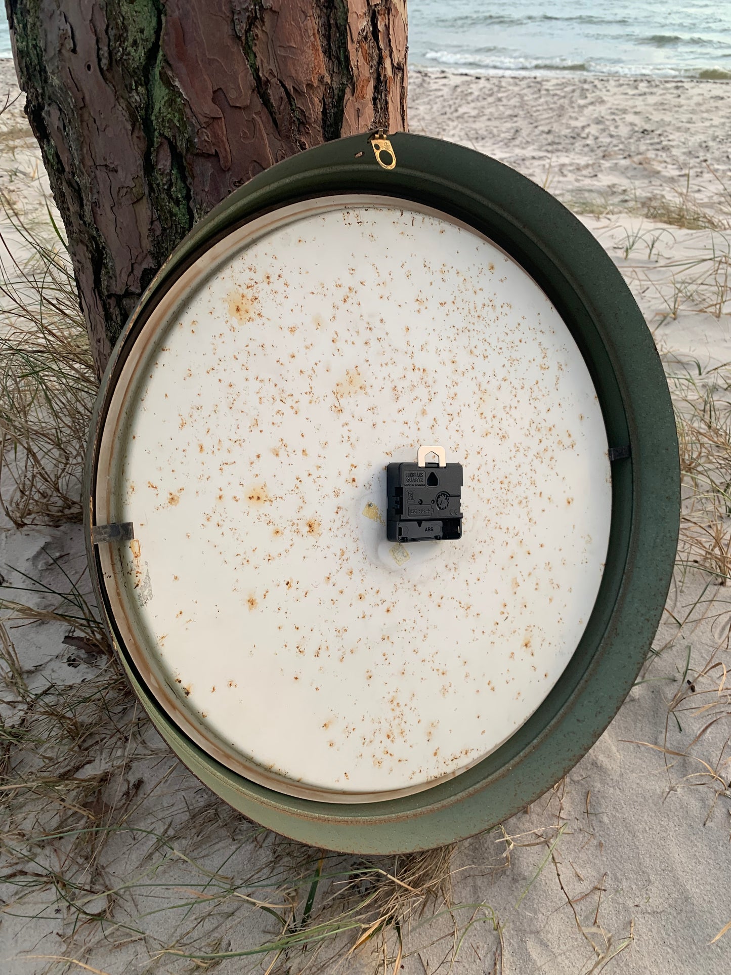 Skønt stort vintageur - Grøn