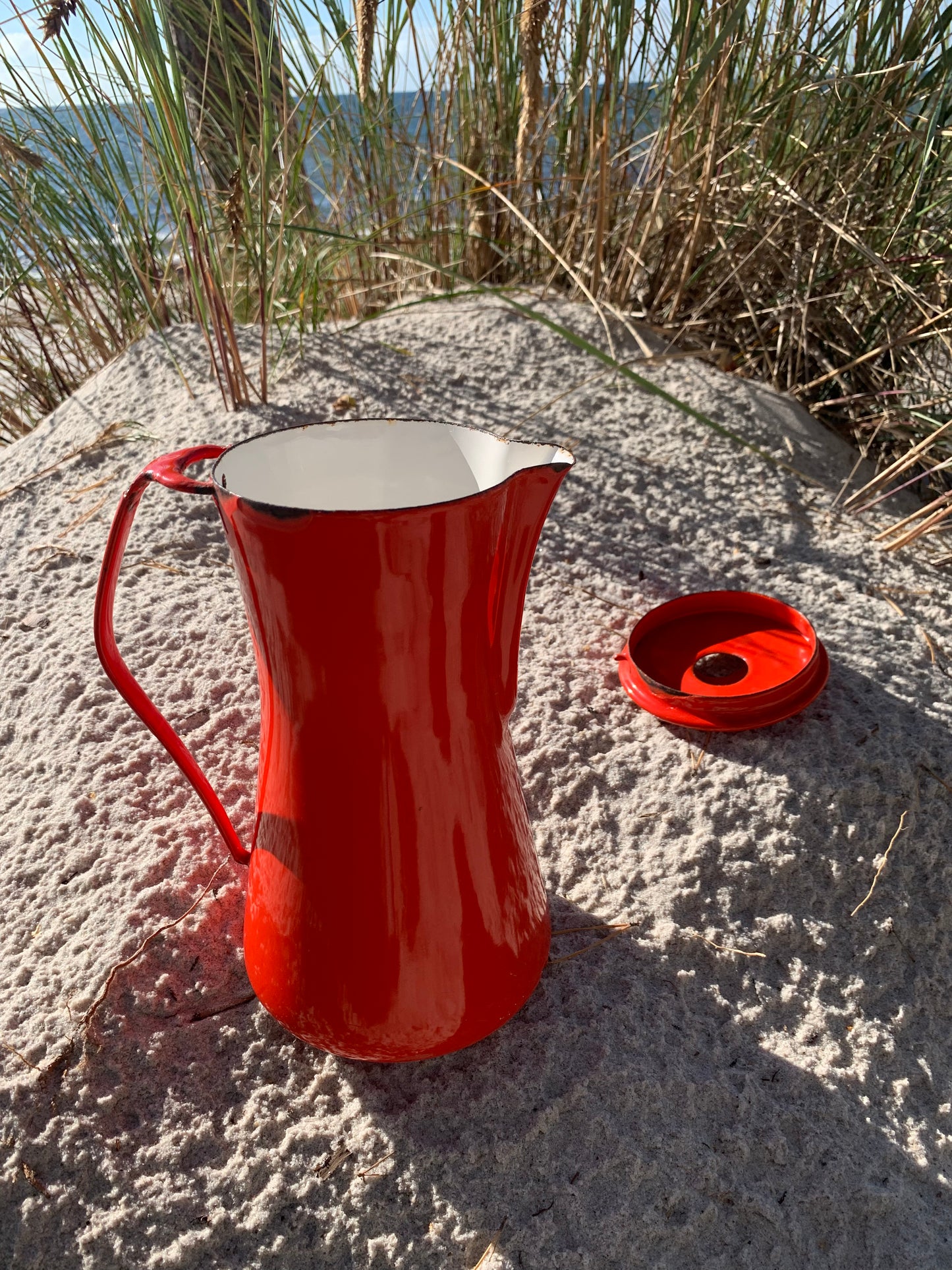 Quistgaard Emaljekande med låg