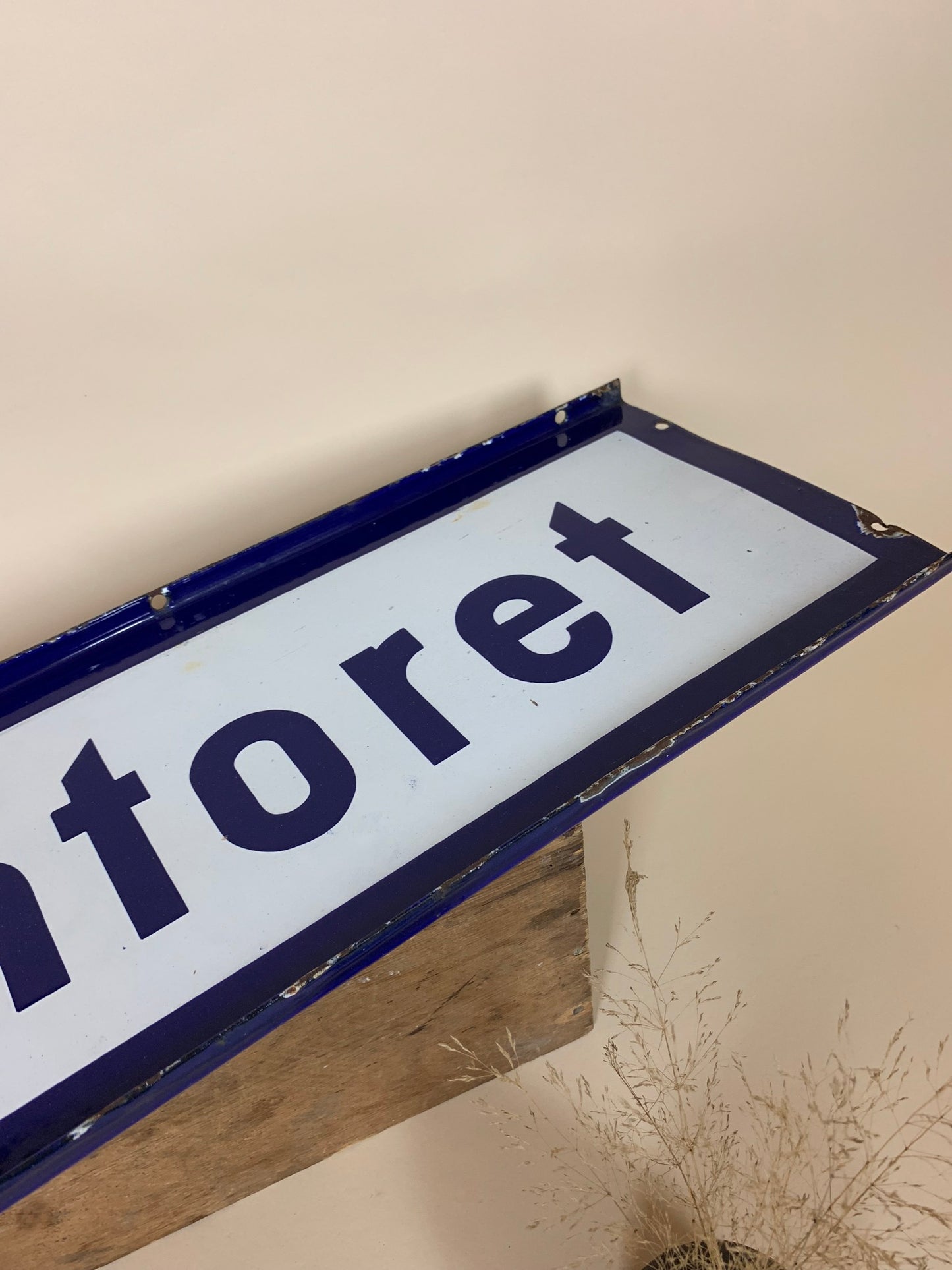 Emaljeskilt - Kontoret