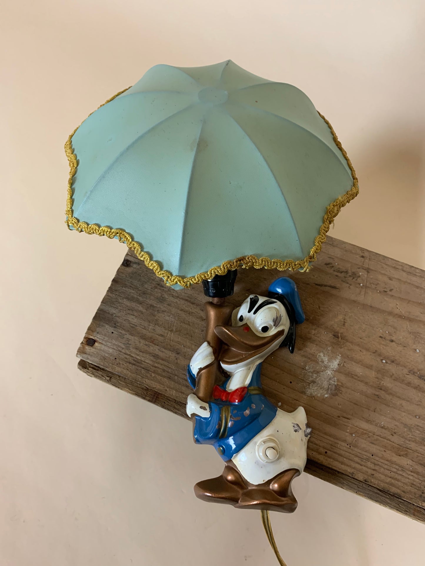 Anders And lampe med skærm