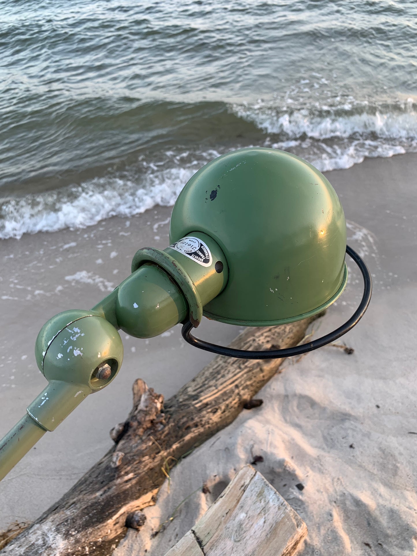 Jieldé bord/væg lampe med to arme - Grøn