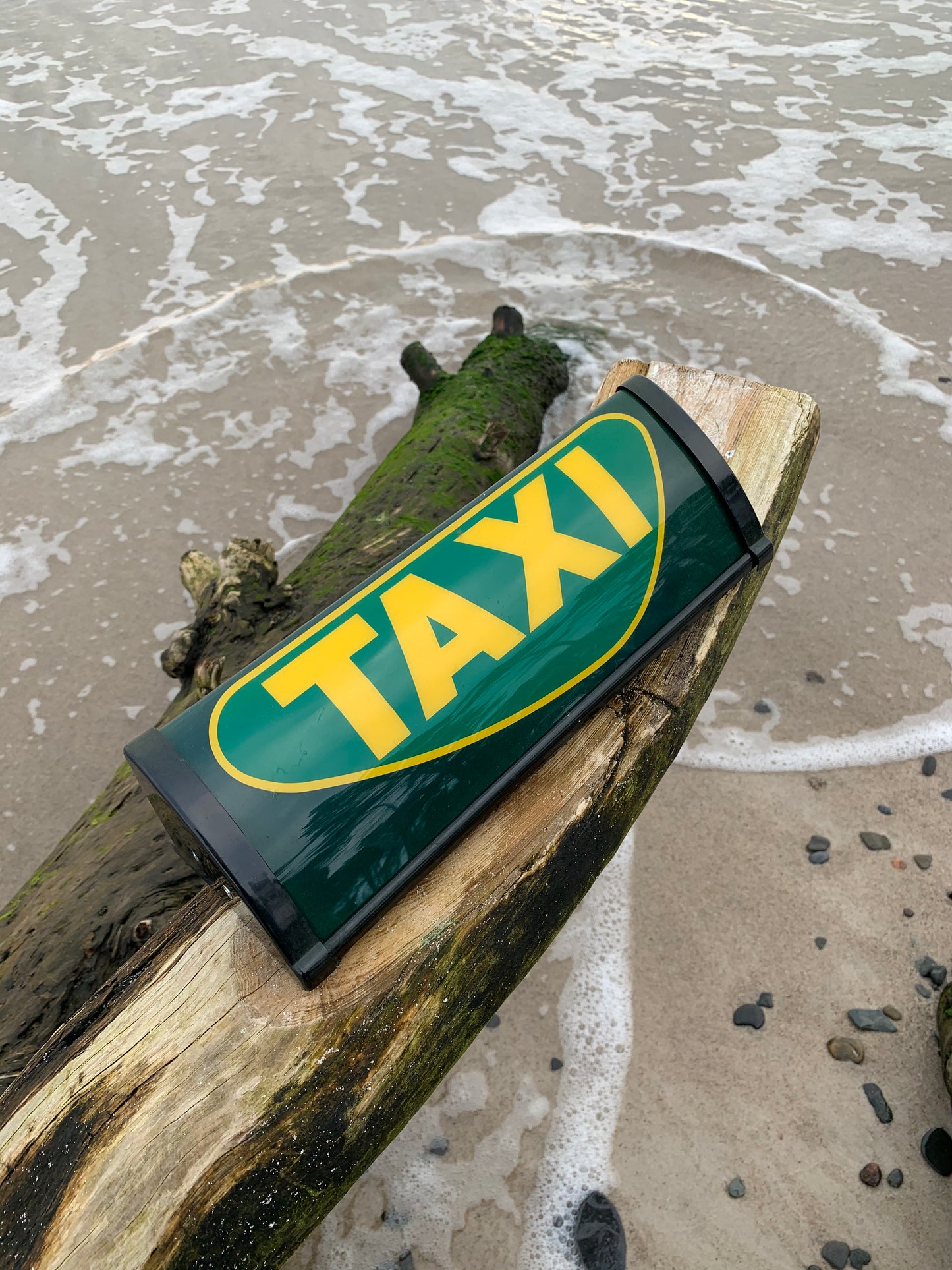 Taxi lysskilt