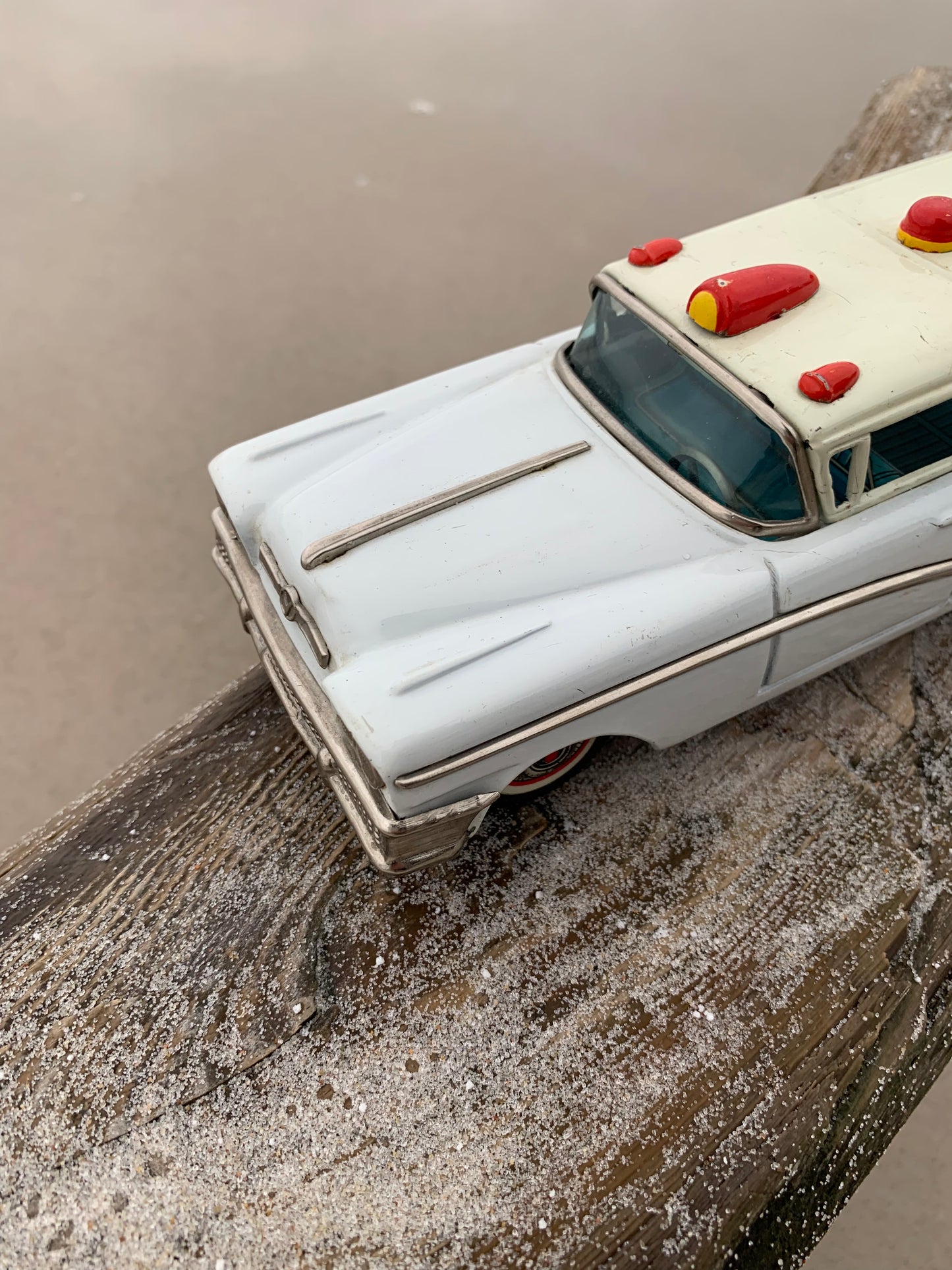 Ambulance i blik