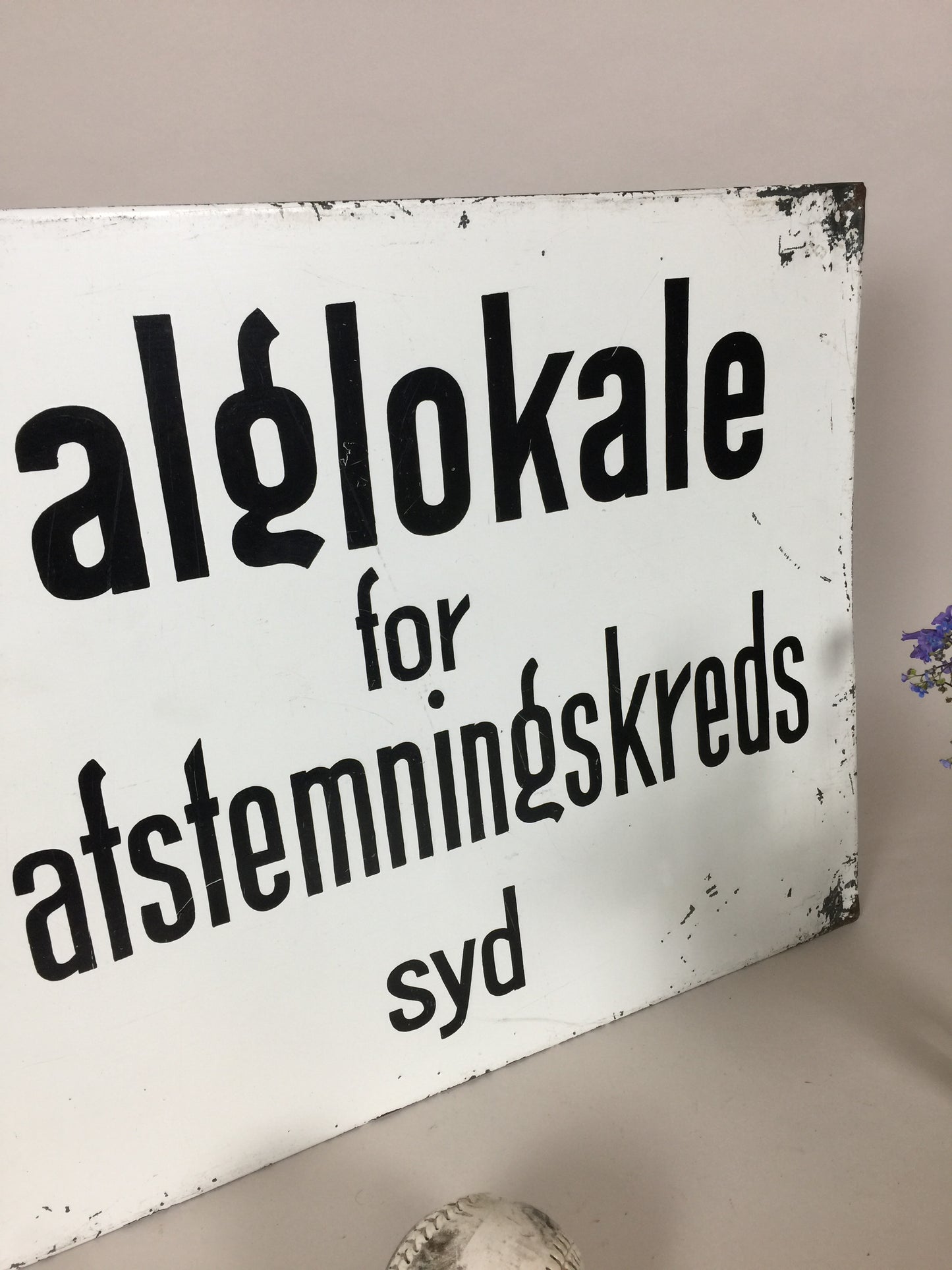 Valgskilt 1 Syd