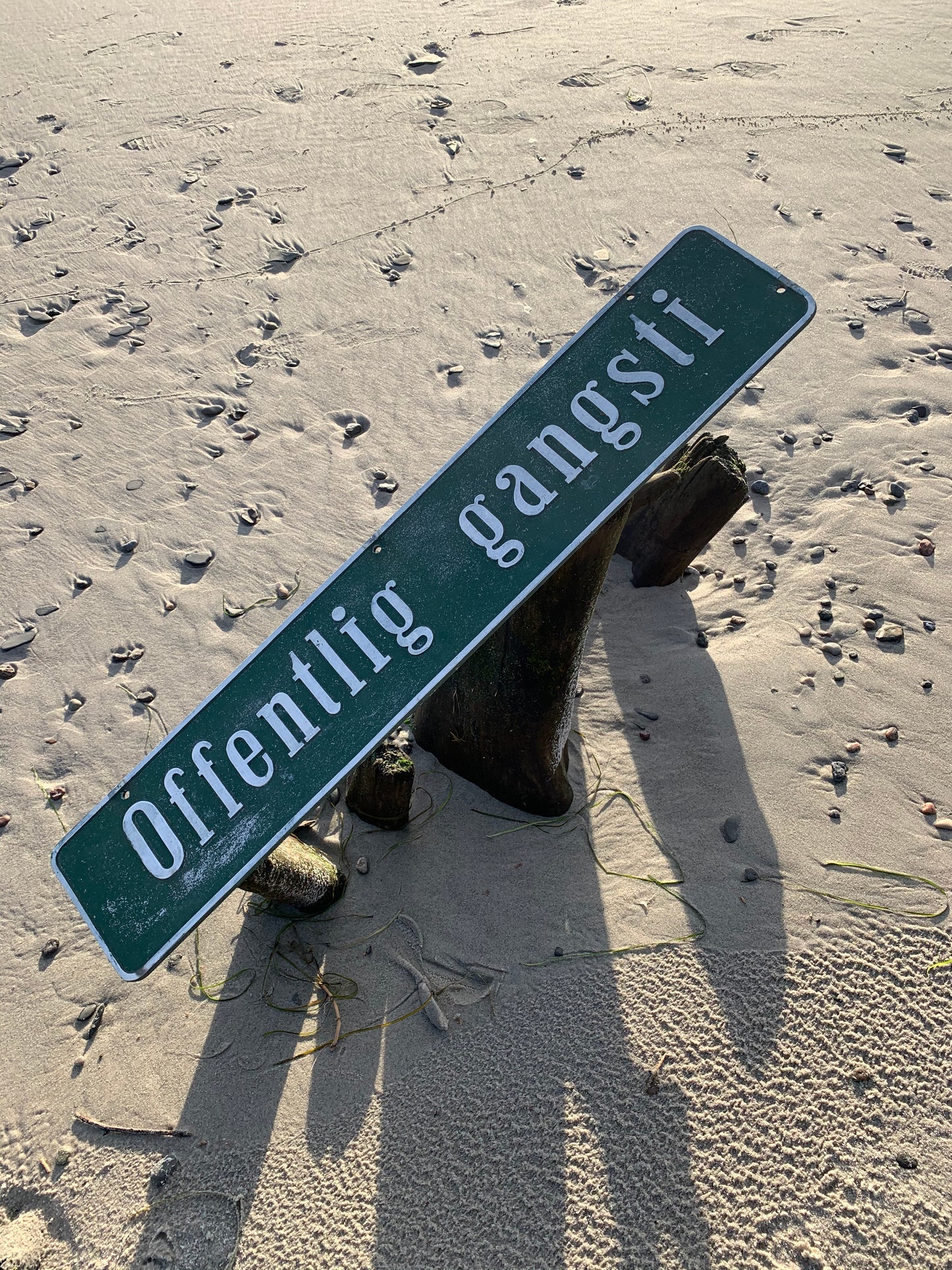 Skilt - Offentlig gangsti